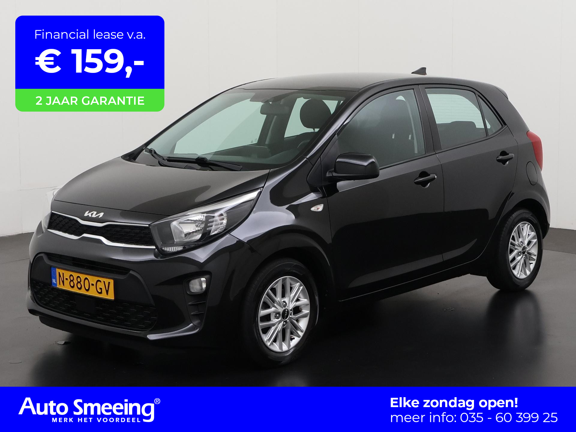 Kia Picanto 1.0 DPi DynamicLine | Camera | Apple/Android Carplay | Zondag Open!