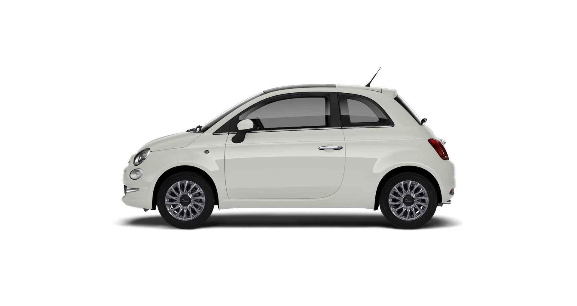 Fiat 500 Hybrid Dolcevita | Uit voorraad leverbaar | Clima | Cruise | 15" | PDC | Panoramadak | Apple Carplay - 2/8