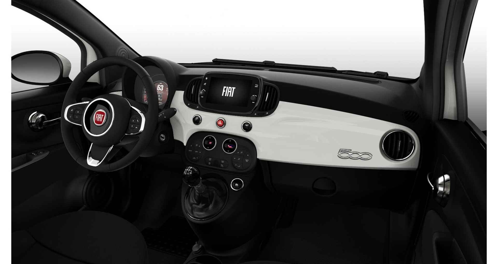 Fiat 500 Hybrid Dolcevita | Uit voorraad leverbaar | Clima | Cruise | 15" | PDC | Panoramadak | Apple Carplay - 6/8