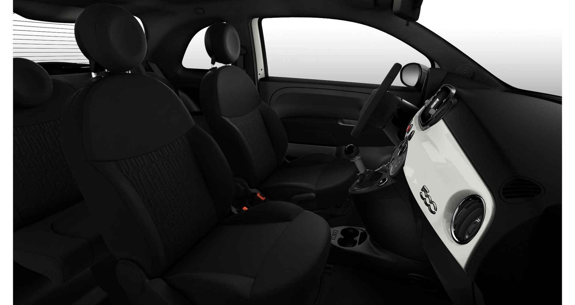 Fiat 500 Hybrid Dolcevita | Uit voorraad leverbaar | Clima | Cruise | 15" | PDC | Panoramadak | Apple Carplay - 7/8