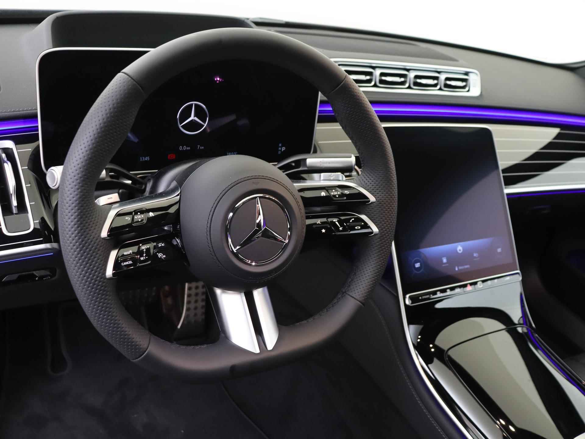 Mercedes-Benz S-klasse 450 e Lang AMG Line /Panoramadak /HUD /Rij-assistentiepakket /20 Inch - 14/36