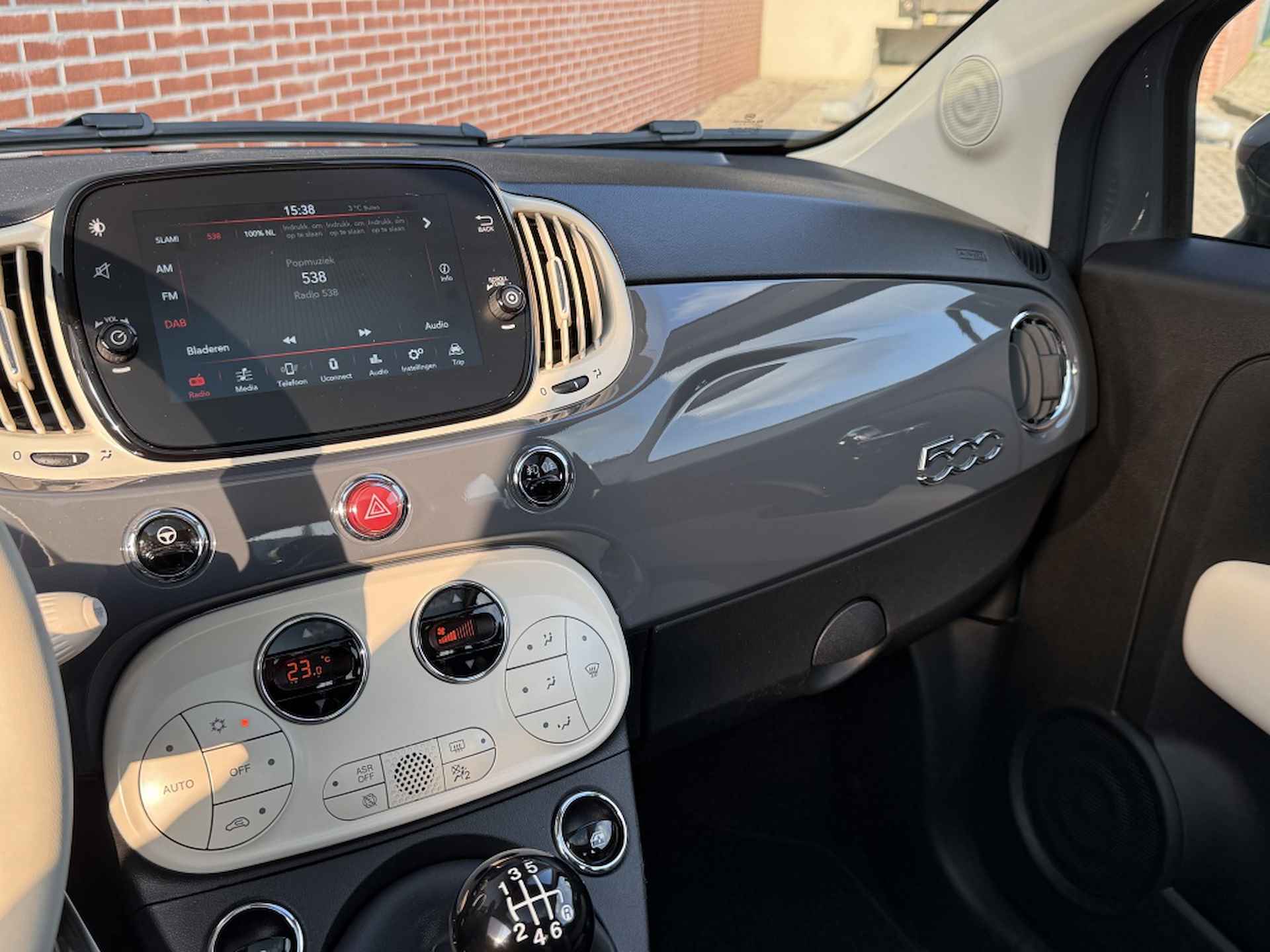 Fiat 500 1.0 Hybrid 70 PK Dolcevita | Navi | Carplay | Clima | PDC | 15" - 14/19