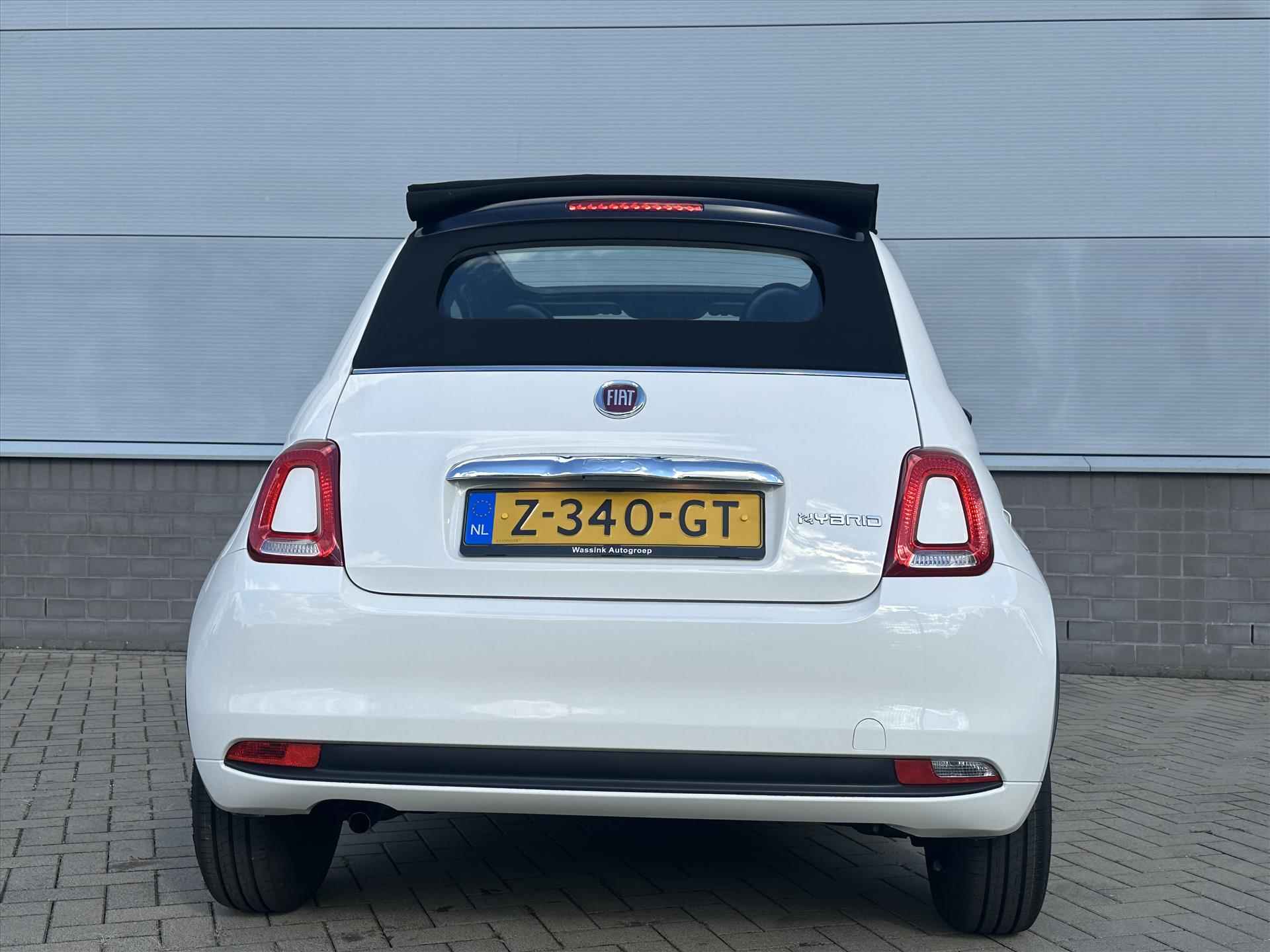 FIAT 500c 1.0 Hybrid 70pk Urban | Airco | Bluetooth - 6/31