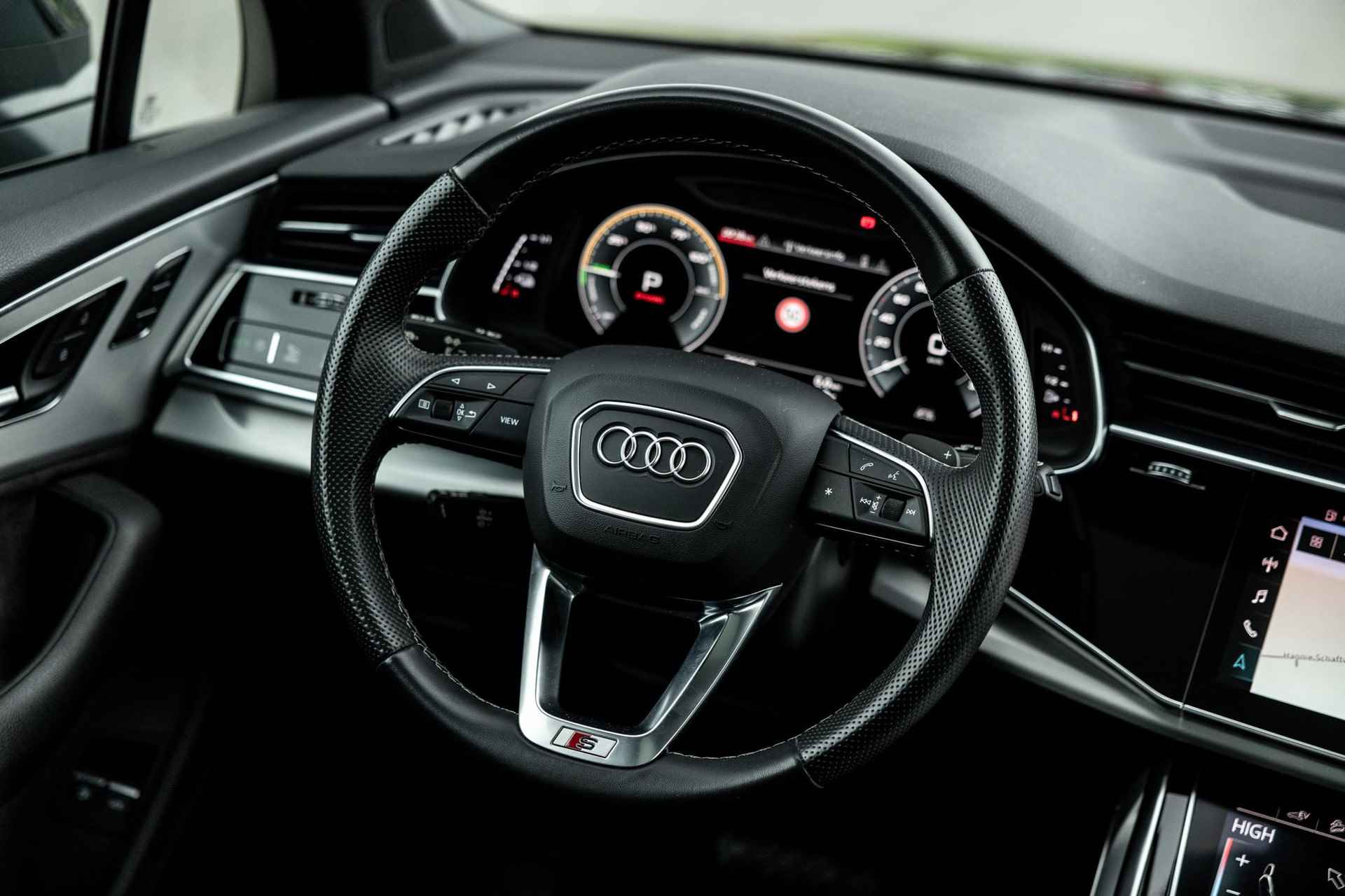 Audi Q7 55 TFSI e quattro Pro Line S | 380PK | Panoramadak | Matrix LED | B&O Audio | Sportstoelen | Privacy Glass | 21" Lichtmetaal | S-Line | - 23/60