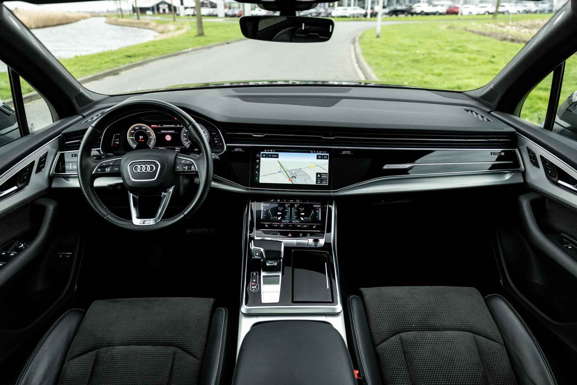 Audi Q7 55 TFSI e quattro Pro Line S | 380PK | Panoramadak | Matrix LED | B&O Audio | Sportstoelen | Privacy Glass | 21" Lichtmetaal | S-Line | - 24/60