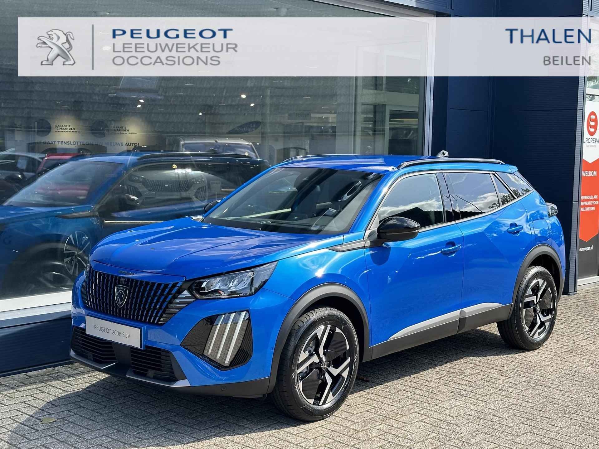 Peugeot 2008 1.2 Turbo 100 PK Allure | € 4.500 Demo korting | 2024 | Nieuwste Model ! | Stoelverwarming | Digitaal Instrumentarium | HD Camera Voor en Achter | Full Screen Navigatie | LED Verlichting | Climate Control | Lichtmetalen Velgen - 1/45