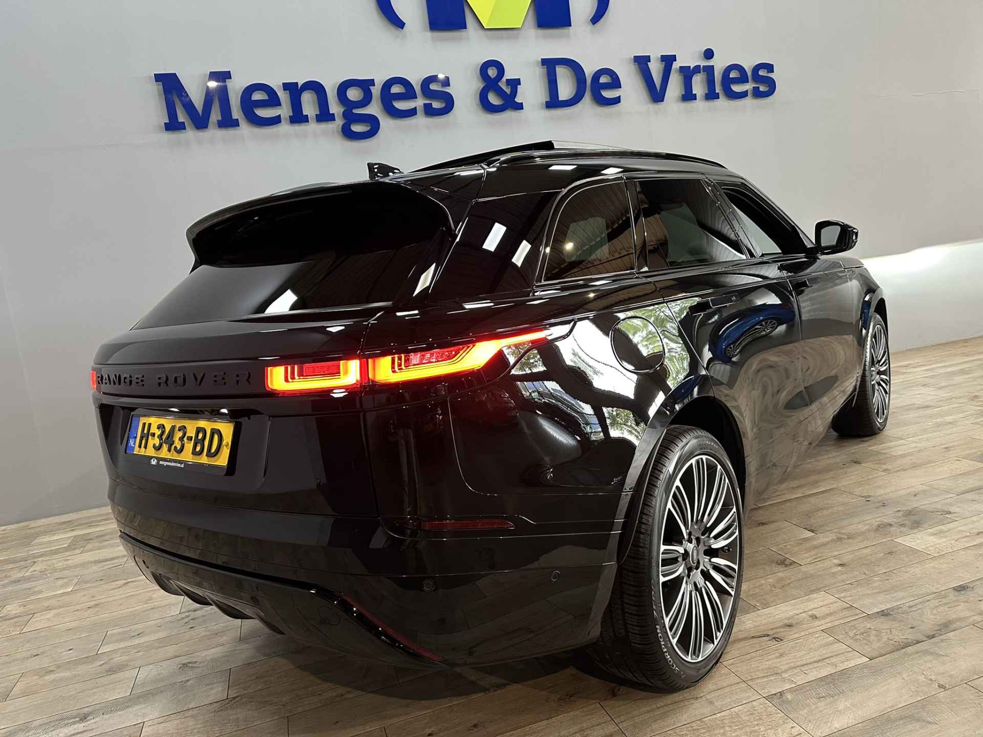 Land Rover Range Rover Velar 2.0 P250 Turbo AWD R-Dynamic SE Matrix LED | Panorama | Meridian | Leer | 22'' velgen | Camera | Virtual | Stoelverwarming | Isofix | NAP | - 41/44