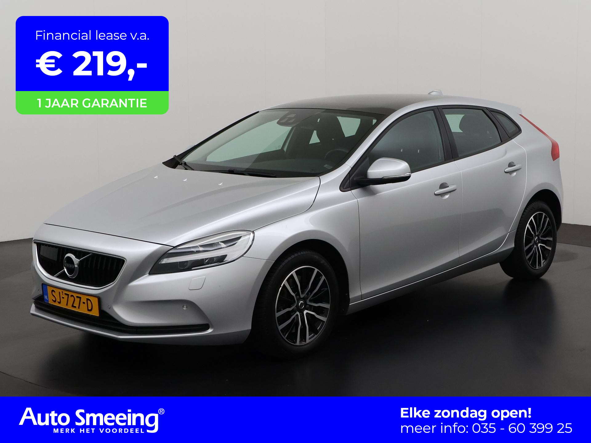 Volvo V40 1.5 T2 Nordic+ | Panoramadak | Navigatie | ACC | Zondag Open!