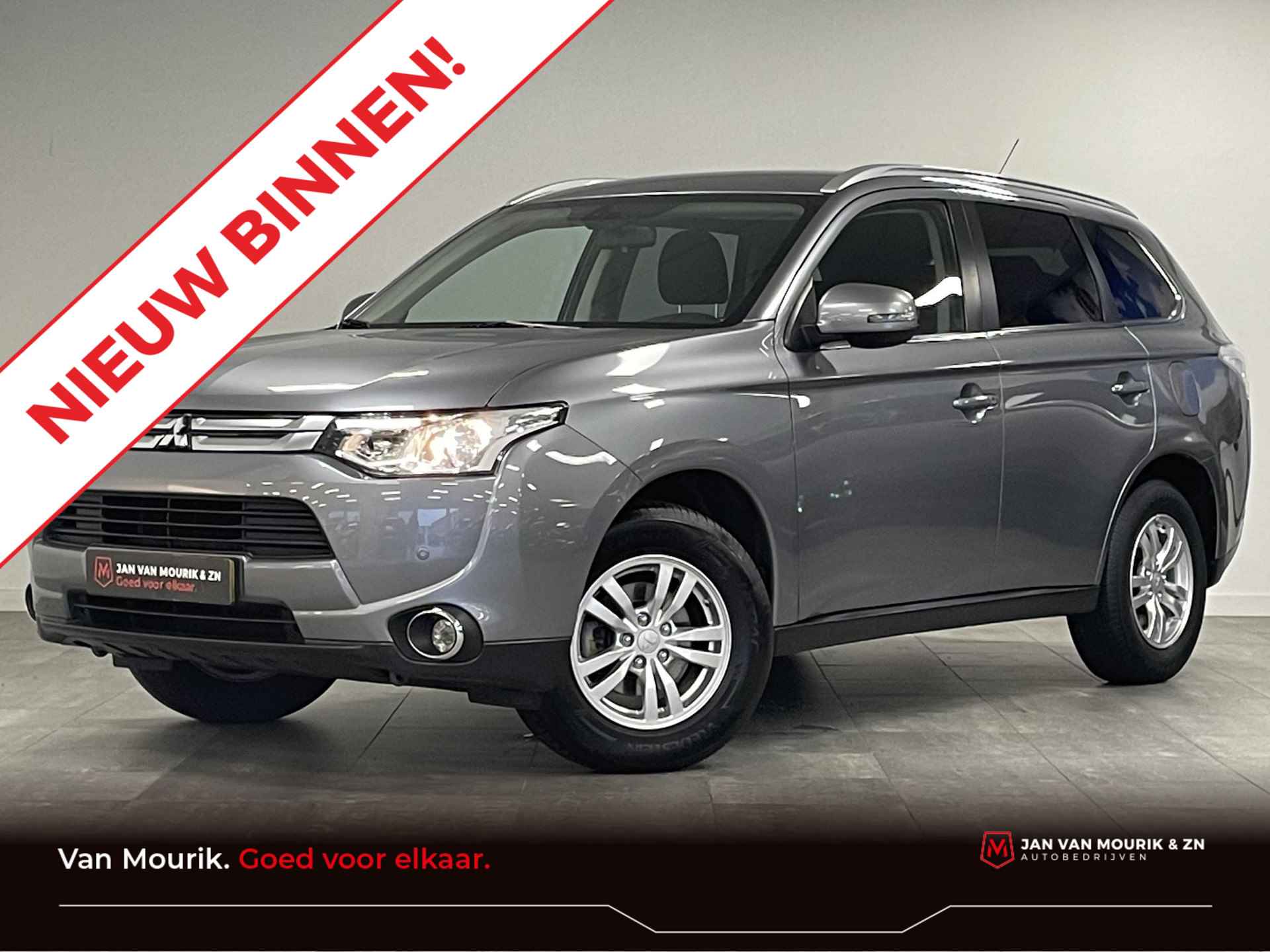 Mitsubishi Outlander 2.0 CVT Business Edition Automaat | 7 persoons | Navigatie - 1/26