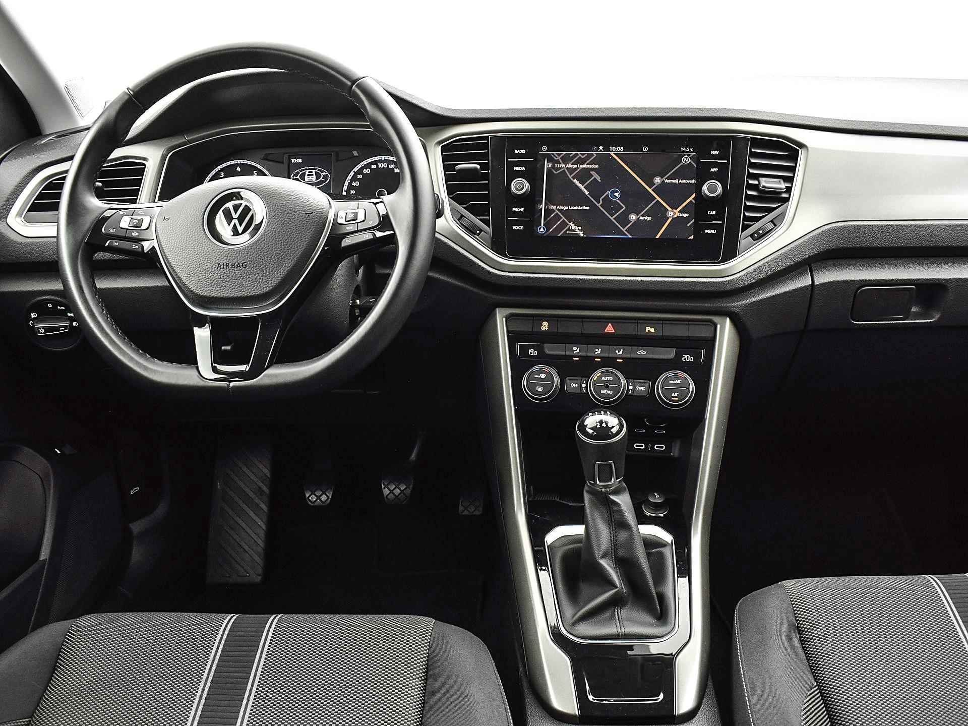 Volkswagen T-Roc 1.0 Tsi 110pk Style Business | ACC | Climatronic | Navi | P-Sensoren | Camera | Elek. Achterklep | 18'' Inch | Garantie t/m 31-12-2025 of 100.000km - 4/30
