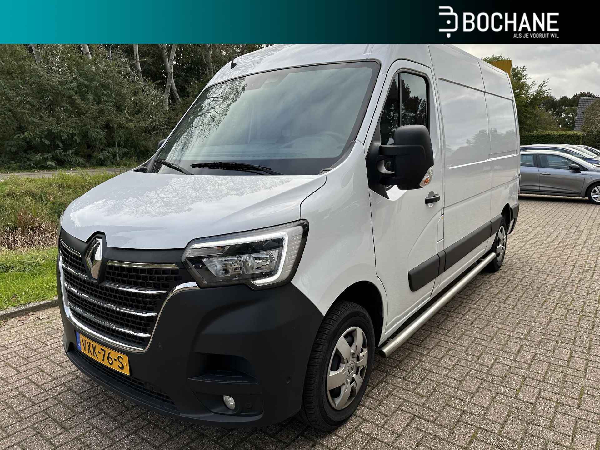 Renault Master T35 2.3 dCi 135 L2H2 Work Edition | NL-auto! | Navi | Airco | Cruise | Trekhaak | PDC + Camera | Bedrijfswageninrichting | Apple Carplay/Android Auto - 1/23