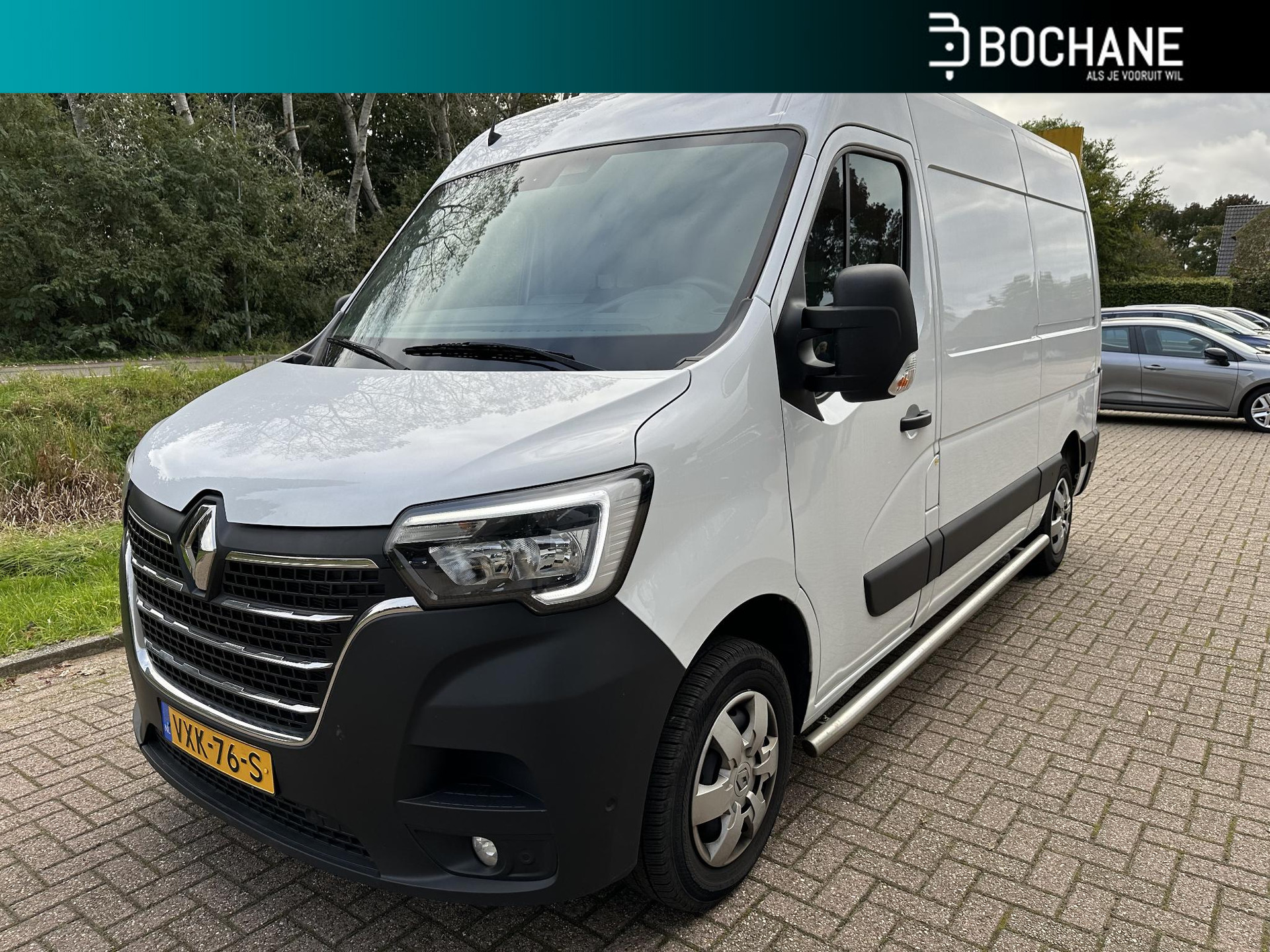 Renault Master T35 2.3 dCi 135 L2H2 Work Edition | NL-auto! | Navi | Airco | Cruise | Trekhaak | PDC + Camera | Bedrijfswageninrichting | Apple Carplay/Android Auto