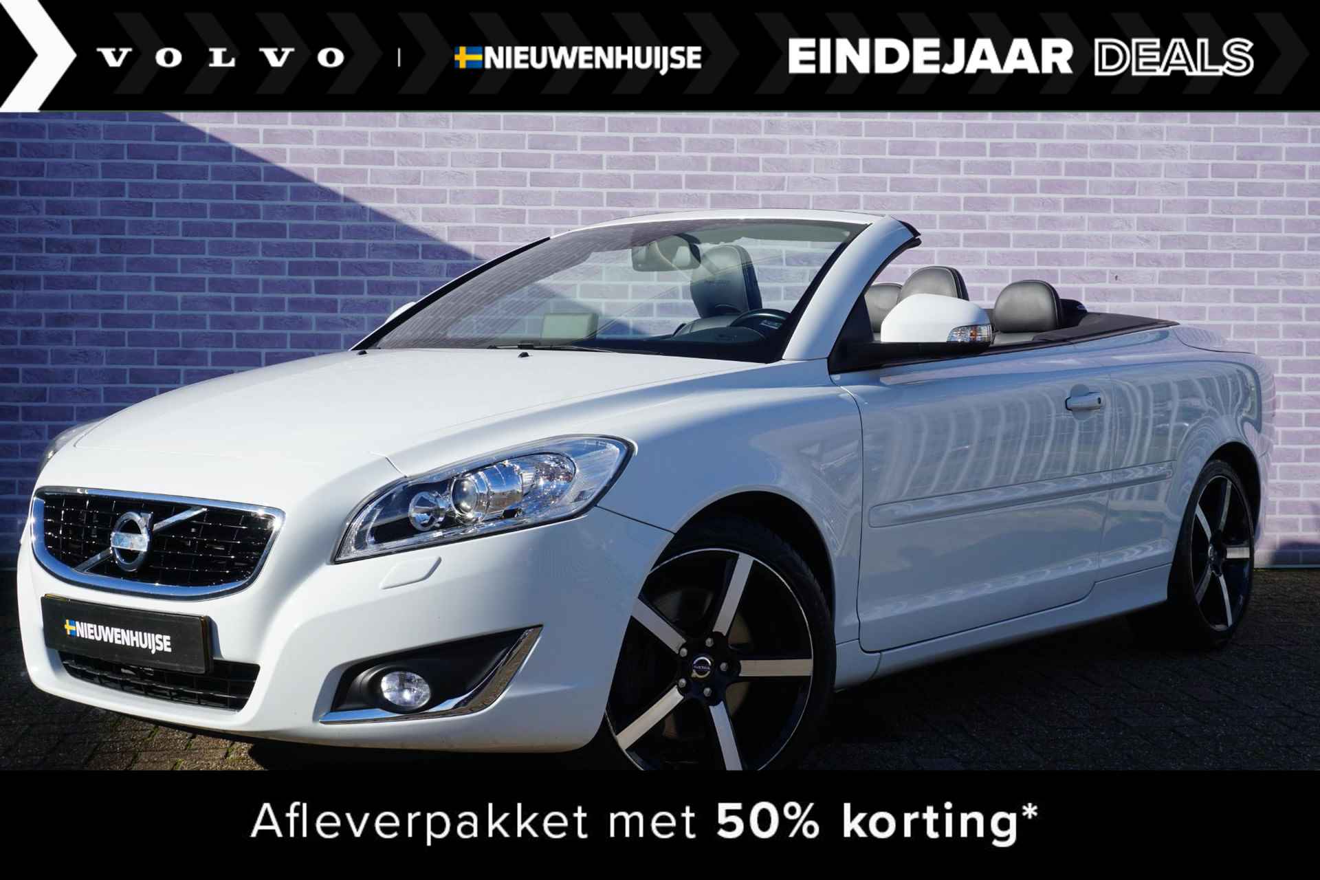 Volvo C70 Convertible 2.5 T5 Tourer | Inscription| Polestar | BLIS | Leder | Keyless | Xenon | Parkeersensoren | High performence audio | Navigatie | - 1/37