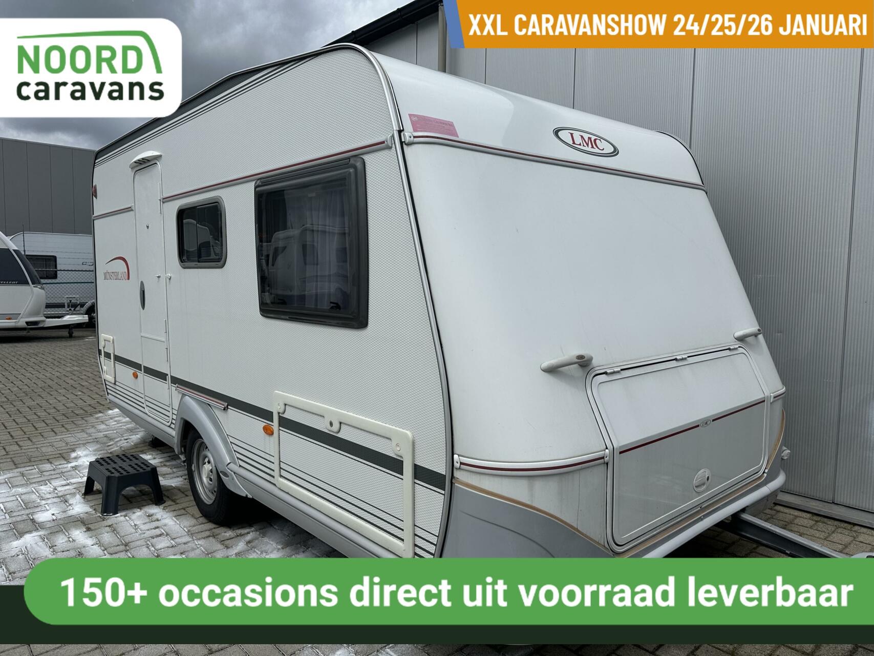 LMC MUNSTERLAND 390 P1 MOVER +LUIFEL +DWARSBED +TRUMA THERME