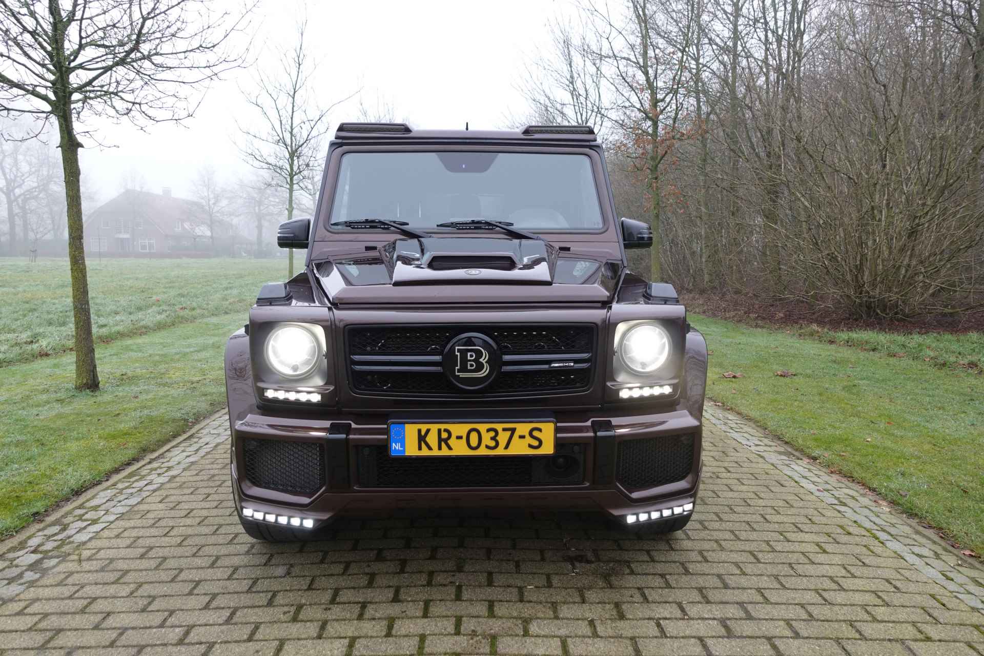 Mercedes-Benz G-Klasse AMG 63 V8 | Brabus pakket | Cruise control | Panoramadak | AMG Stoelen | Standkachel | Schuifdak | H&K | Camera | - 7/69