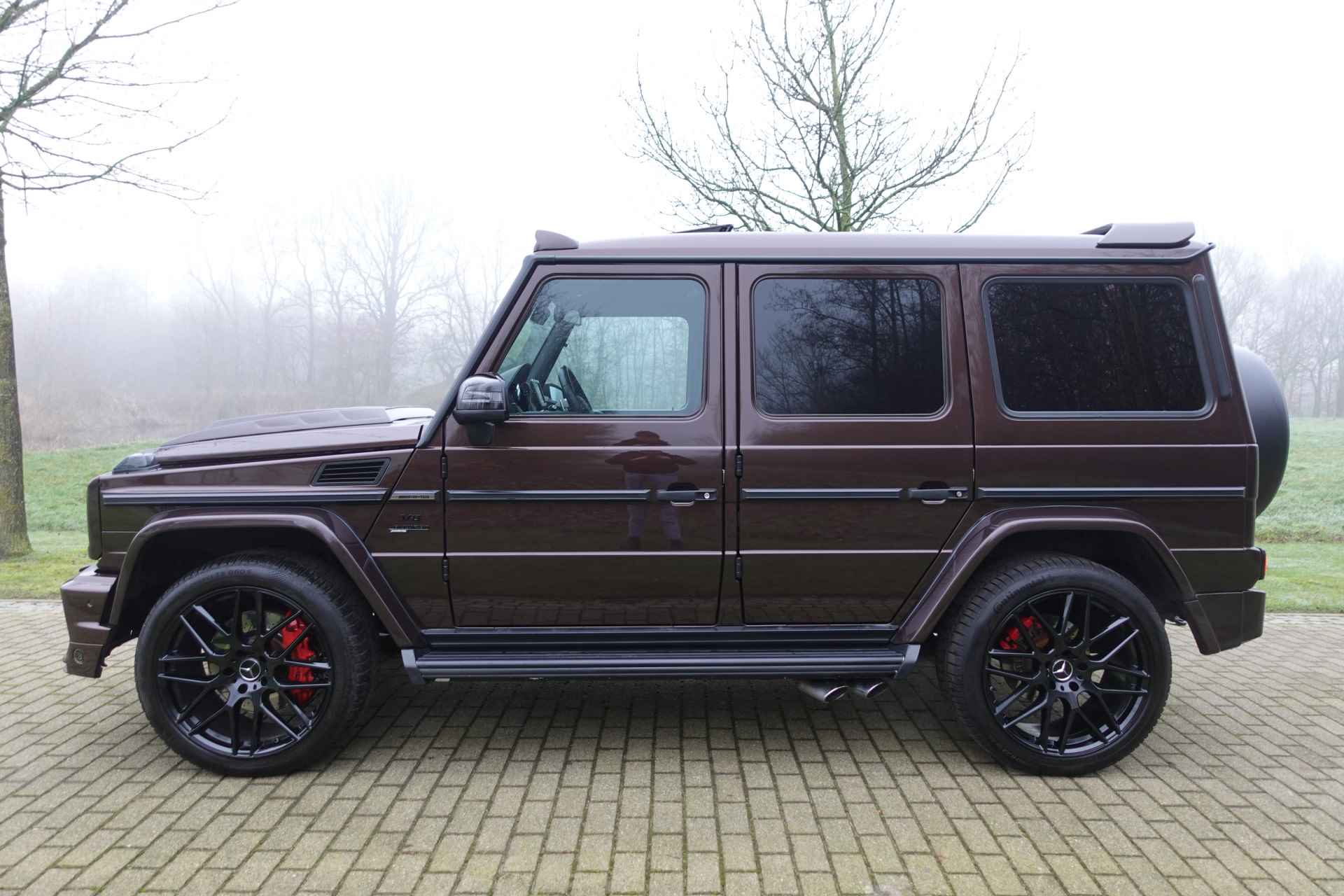 Mercedes-Benz G-Klasse AMG 63 V8 | Brabus pakket | Cruise control | Panoramadak | AMG Stoelen | Standkachel | Schuifdak | H&K | Camera | - 13/69