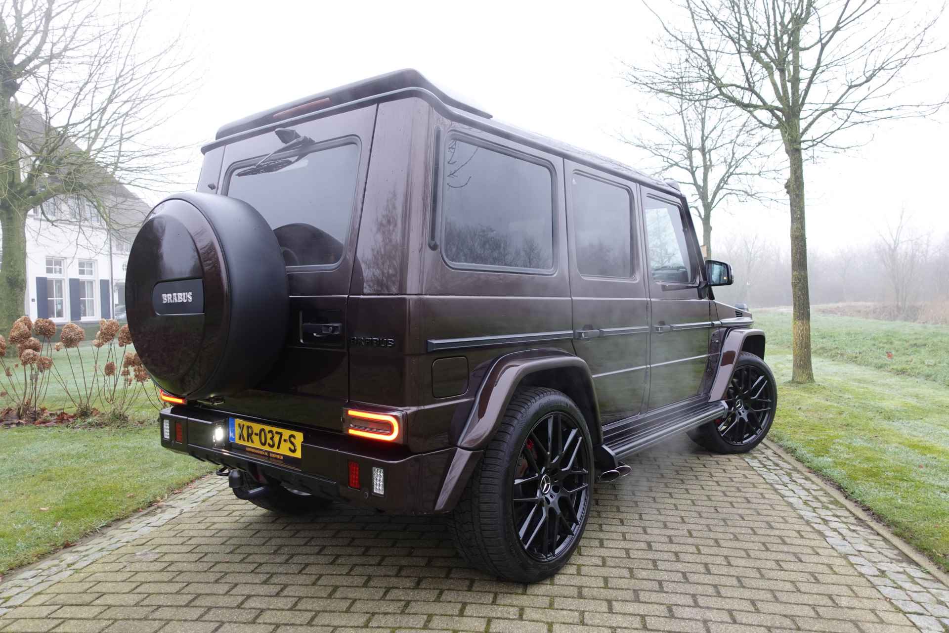 Mercedes-Benz G-Klasse AMG 63 V8 | Brabus pakket | Cruise control | Panoramadak | AMG Stoelen | Standkachel | Schuifdak | H&K | Camera | - 5/69