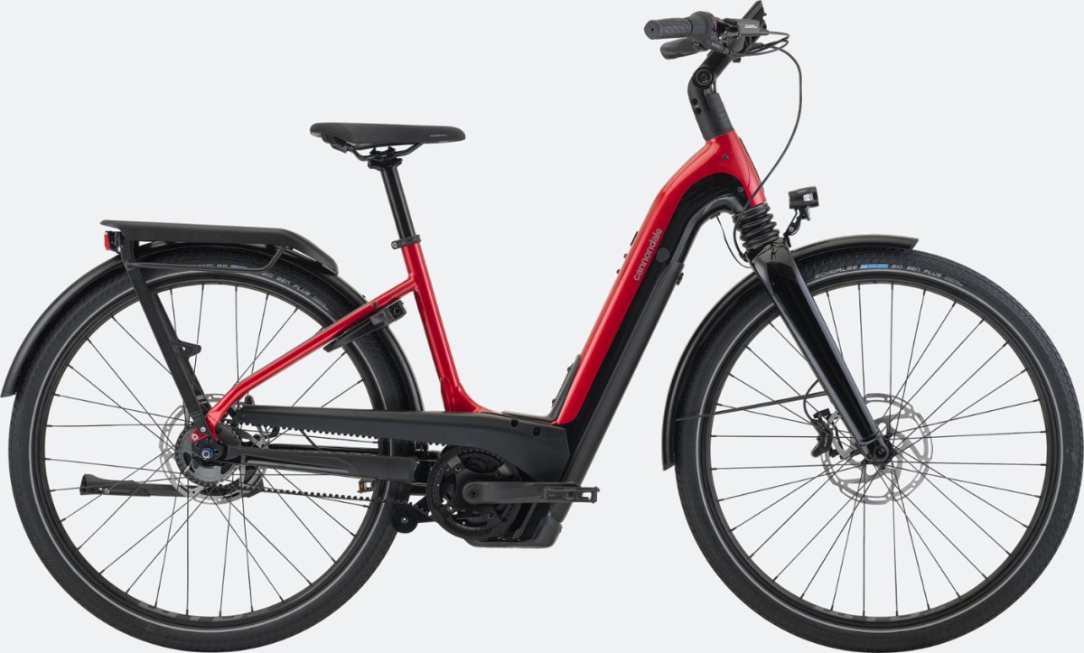 Cannondale Mavaro Neo 2 Low Step-Thru 750Wh Lage instap Candy Red L/XL 2023 bij viaBOVAG.nl