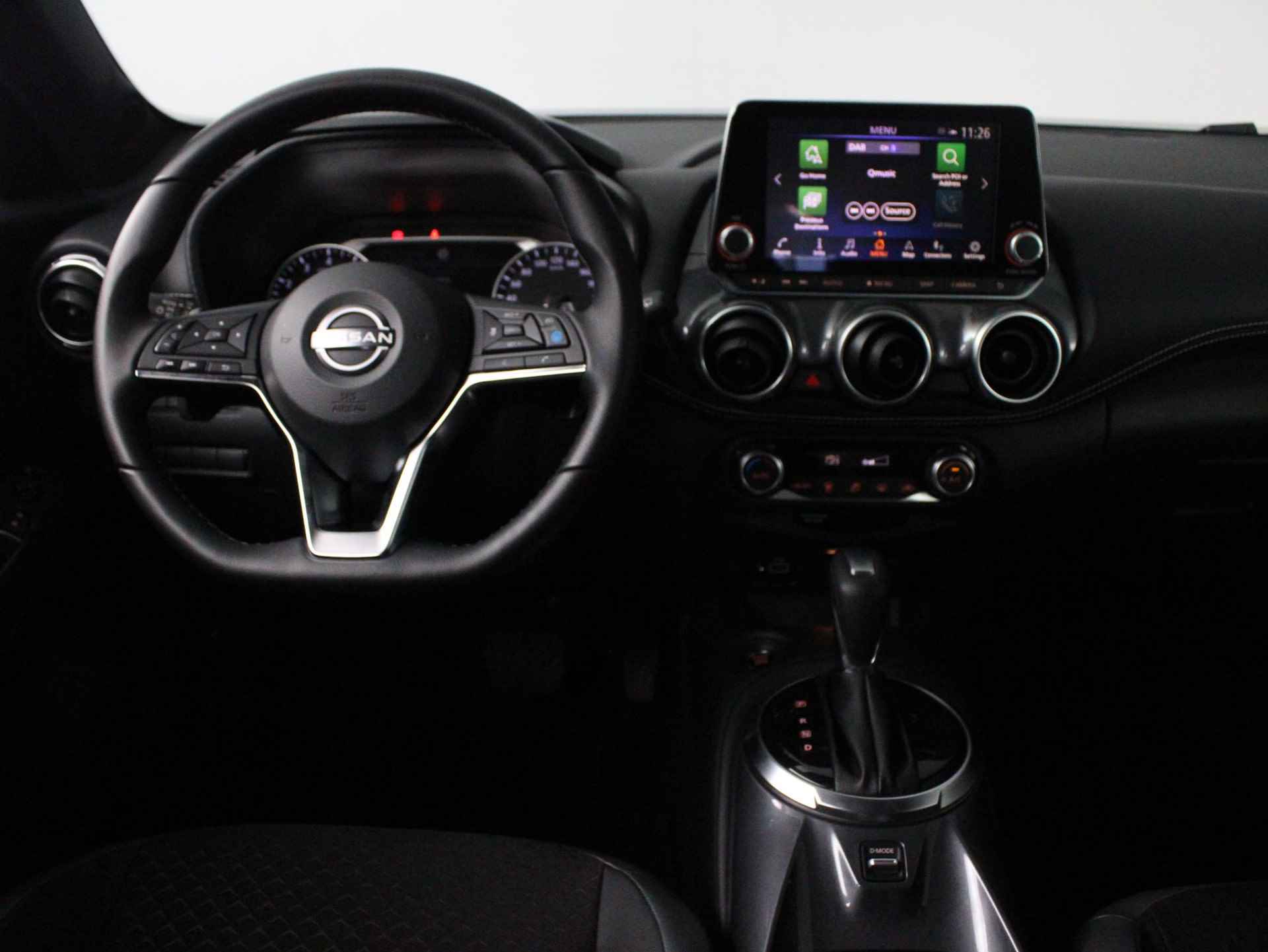Nissan Juke 1.0 DIG-T 114 DCT7 N-Design | Automaat | LED | Navi | Clima | Cruise |  360° camera | LM velgen 19" | NL-auto! | Apple Carplay/Android Auto - 28/46