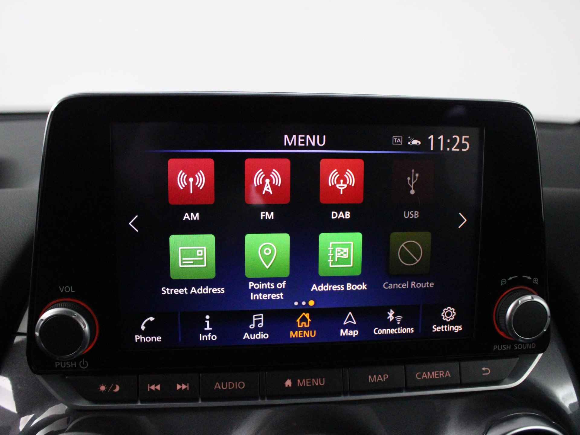 Nissan Juke 1.0 DIG-T 114 DCT7 N-Design | Automaat | LED | Navi | Clima | Cruise |  360° camera | LM velgen 19" | NL-auto! | Apple Carplay/Android Auto - 41/46