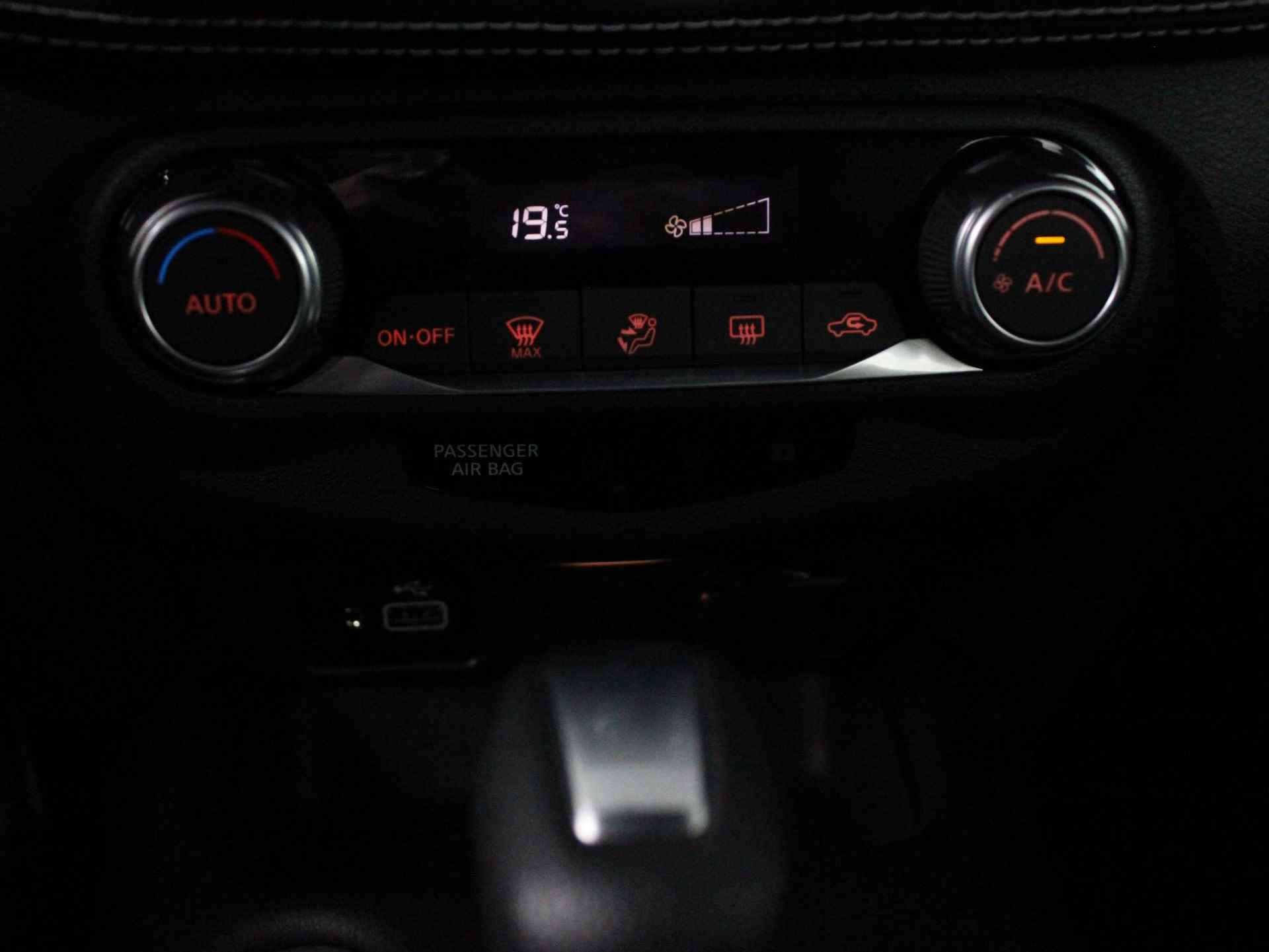 Nissan Juke 1.0 DIG-T 114 DCT7 N-Design | Automaat | LED | Navi | Clima | Cruise |  360° camera | LM velgen 19" | NL-auto! | Apple Carplay/Android Auto - 43/46