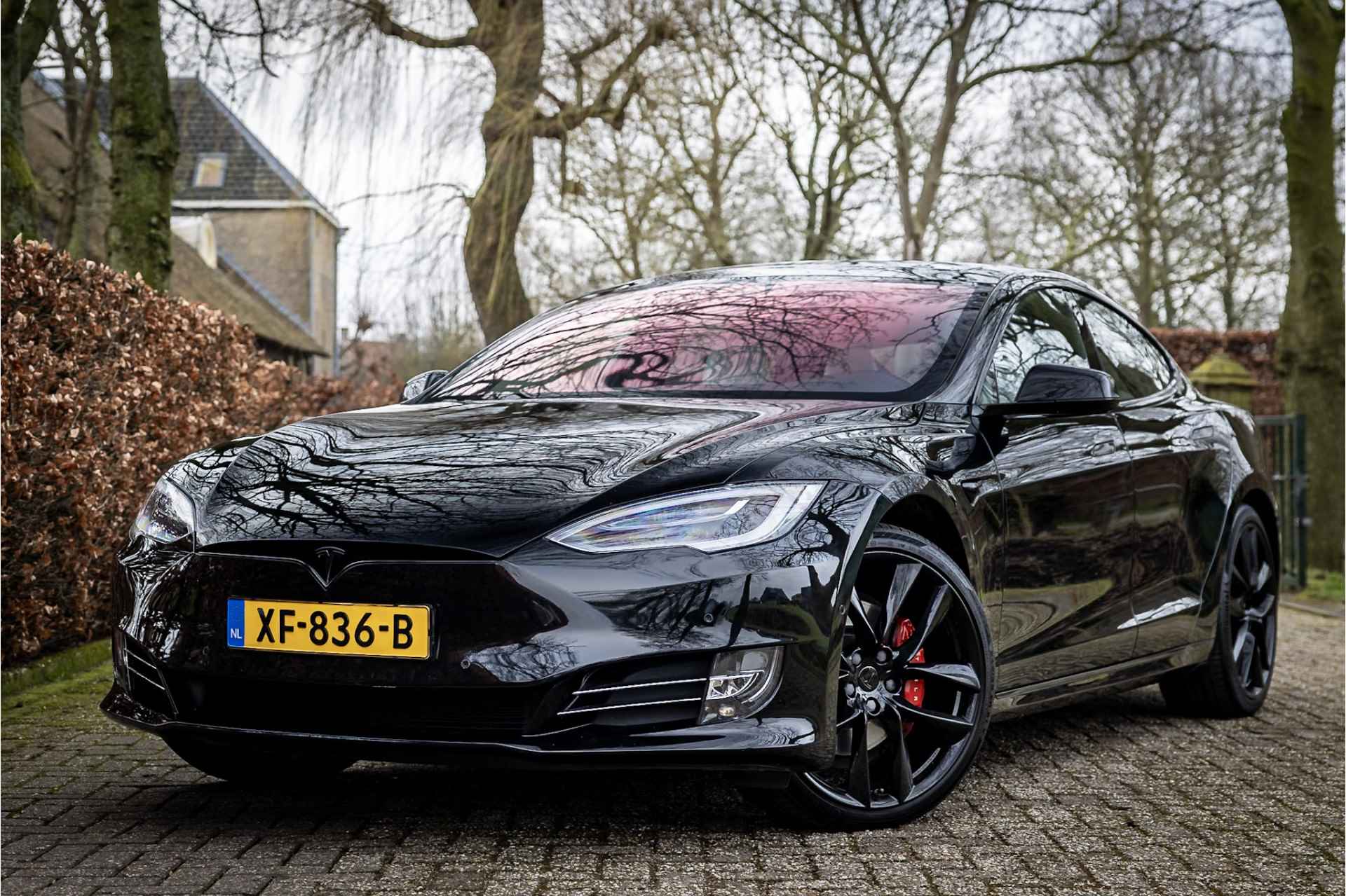 Tesla Model S P100D Performance Full Self Driving Stoelventilatie 21" Carbon - 1/28