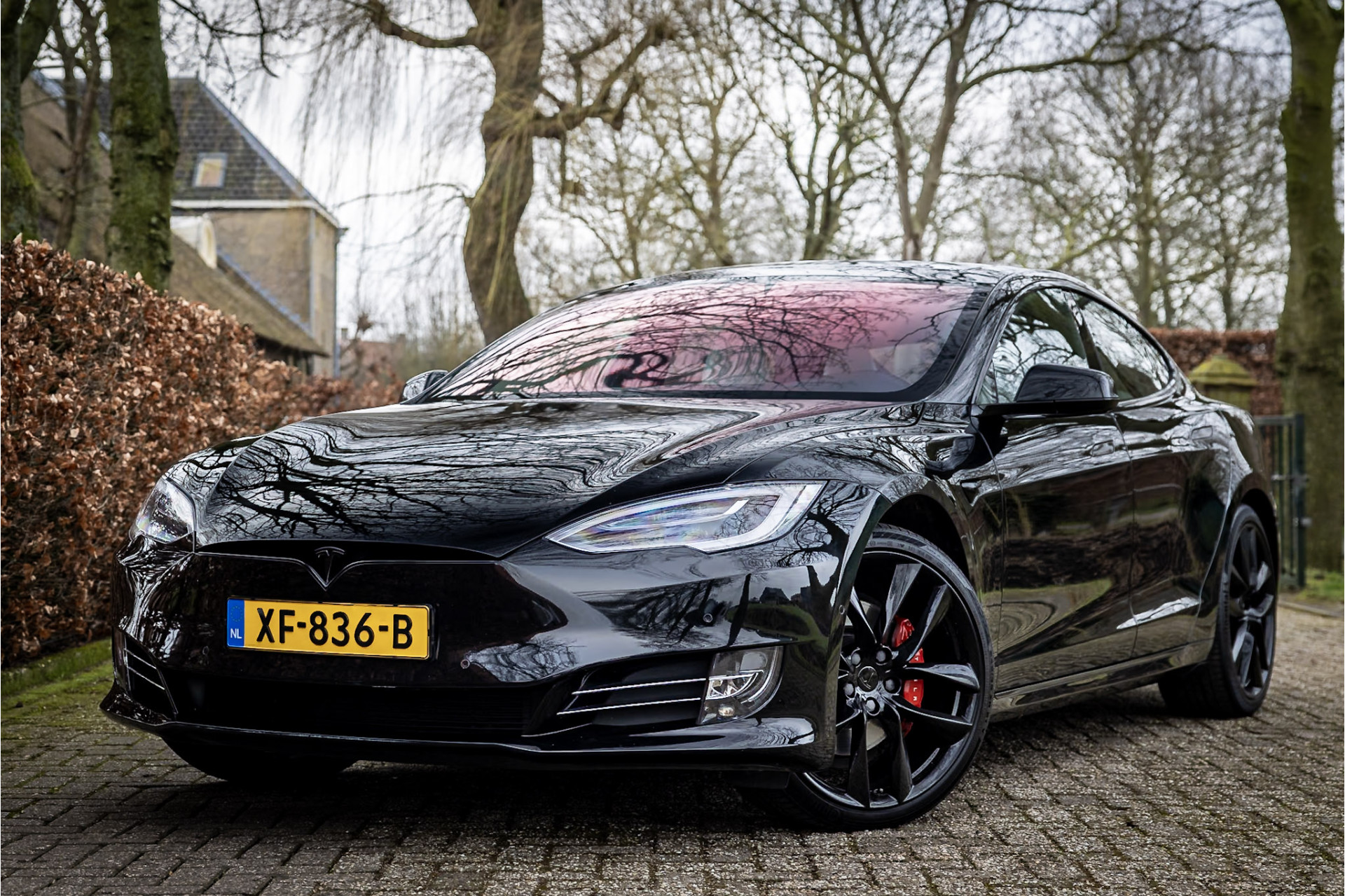 Tesla Model S P100D Performance Full Self Driving Stoelventilatie 21" Carbon bij viaBOVAG.nl