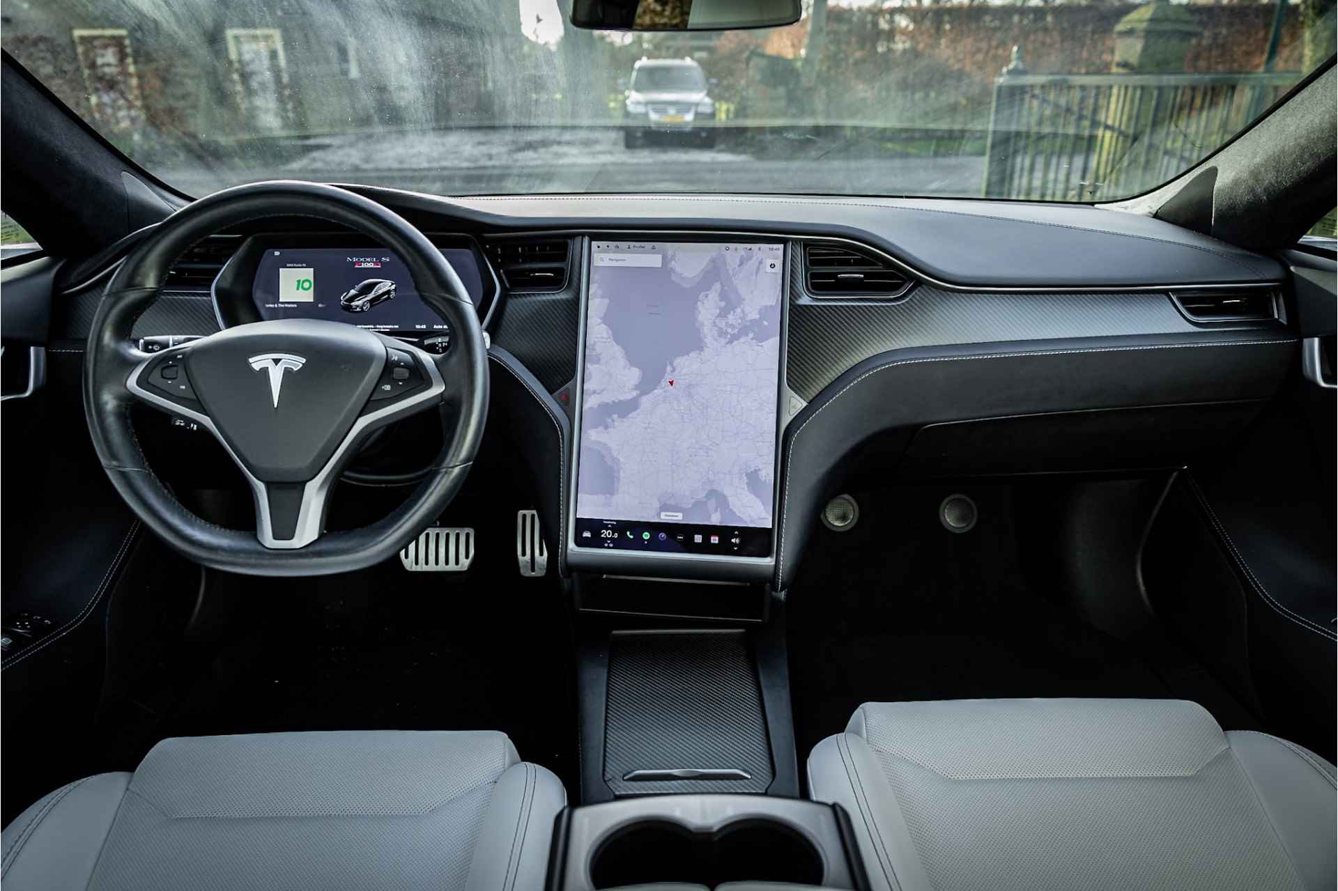 Tesla Model S P100D Performance Full Self Driving Stoelventilatie 21" Carbon - 8/28