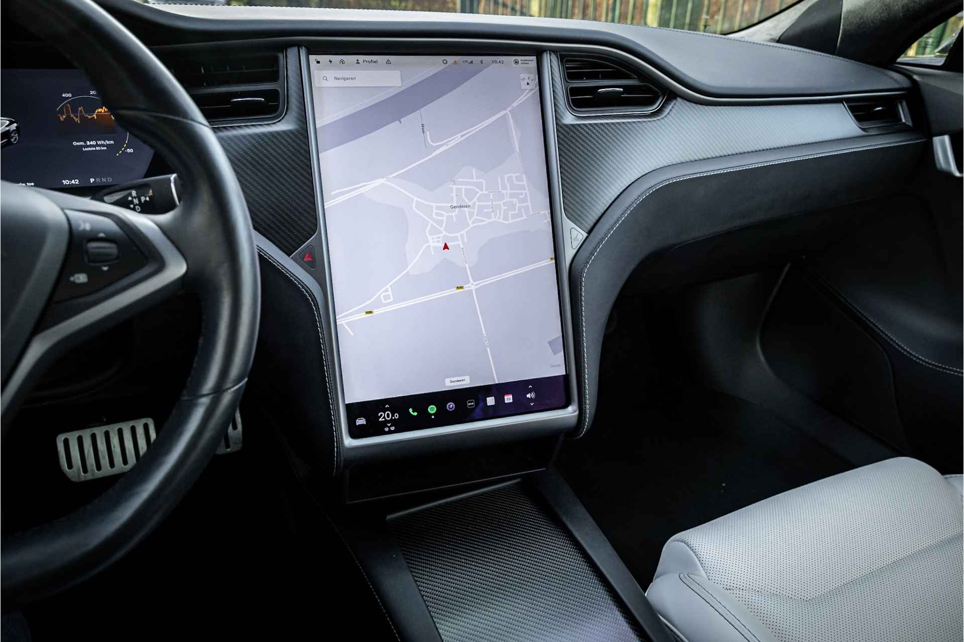 Tesla Model S P100D Performance Full Self Driving Stoelventilatie 21" Carbon - 10/28