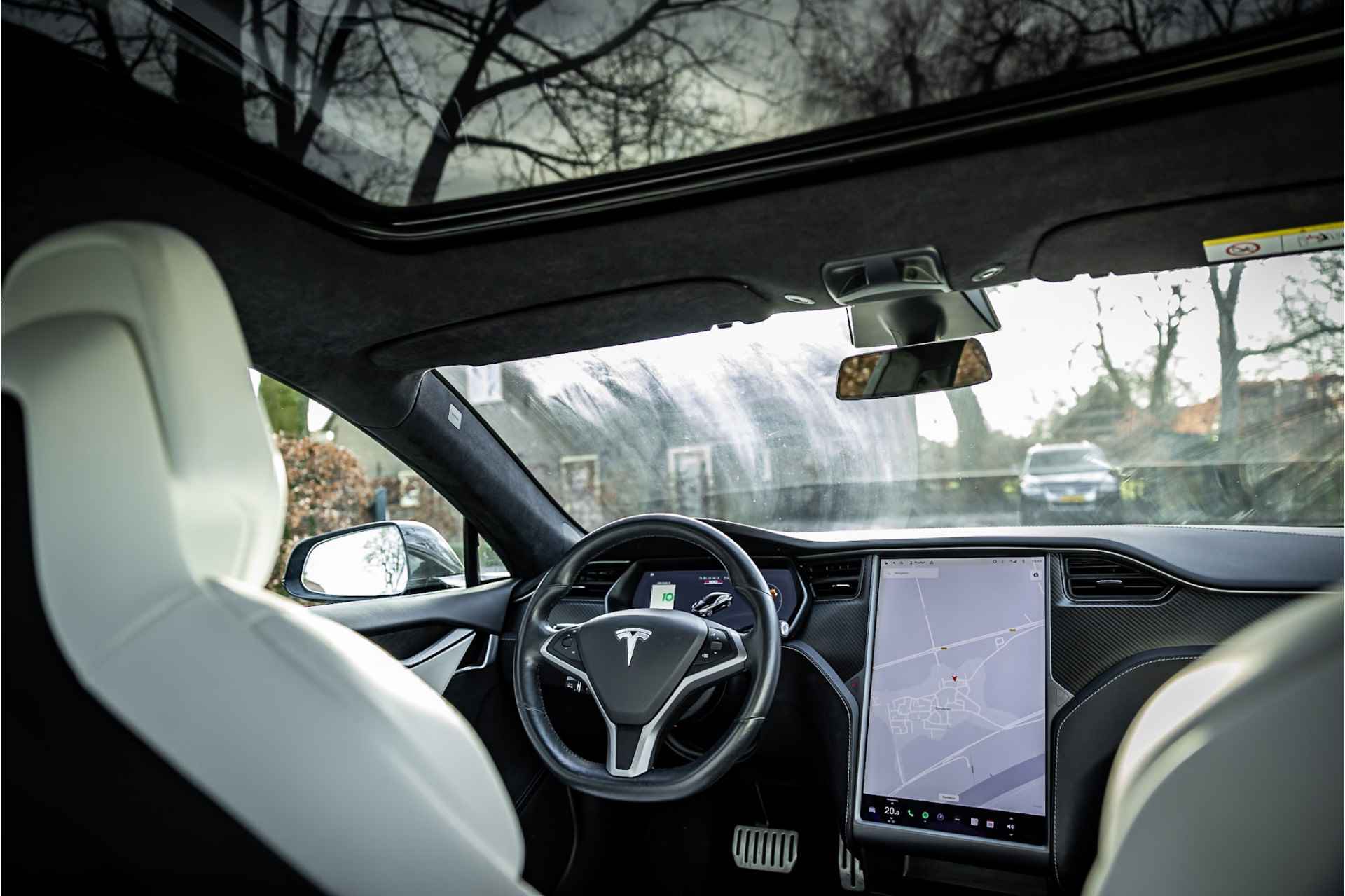 Tesla Model S P100D Performance Full Self Driving Stoelventilatie 21" Carbon - 18/28
