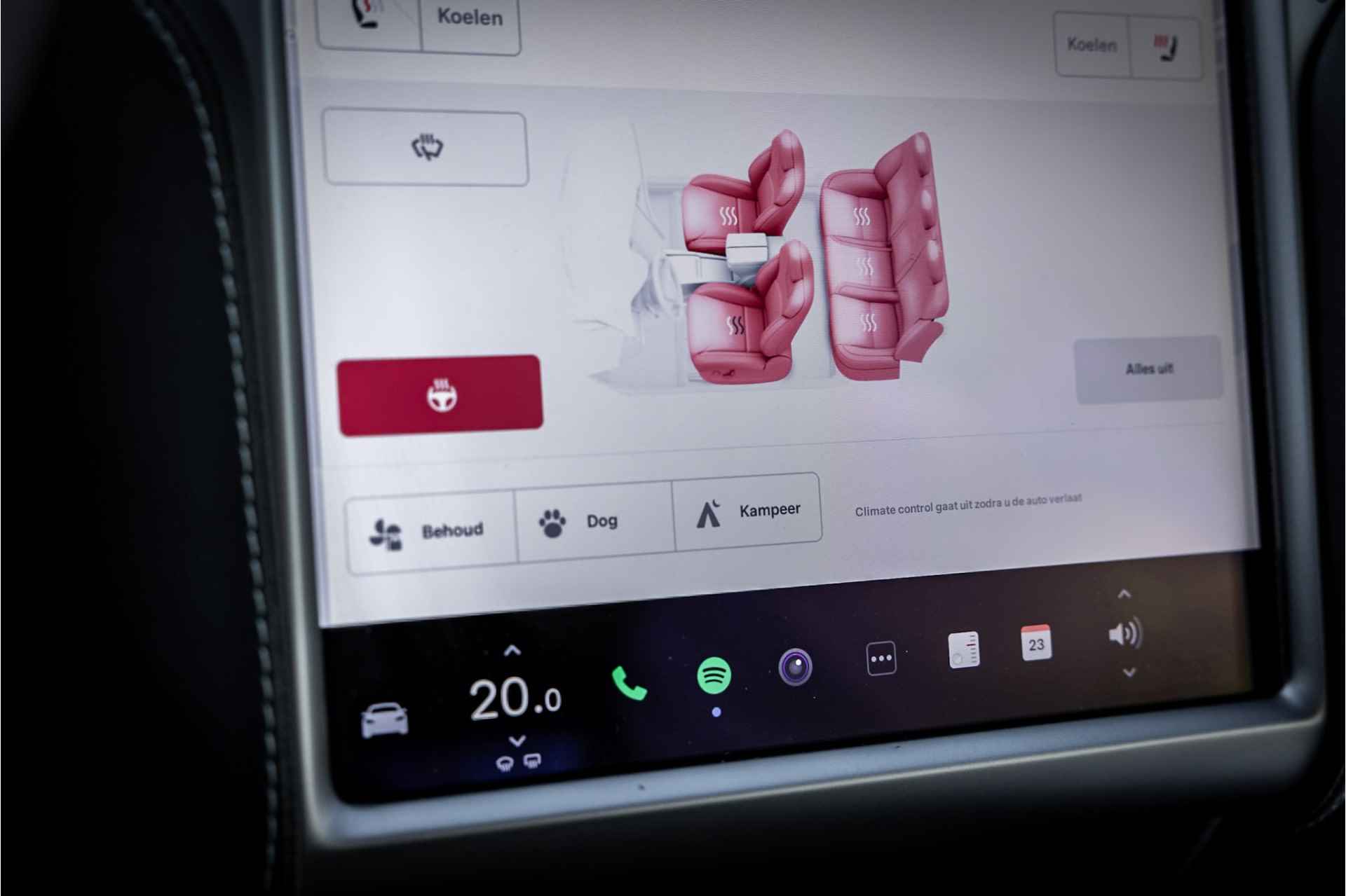 Tesla Model S P100D Performance Full Self Driving Stoelventilatie 21" Carbon - 22/28