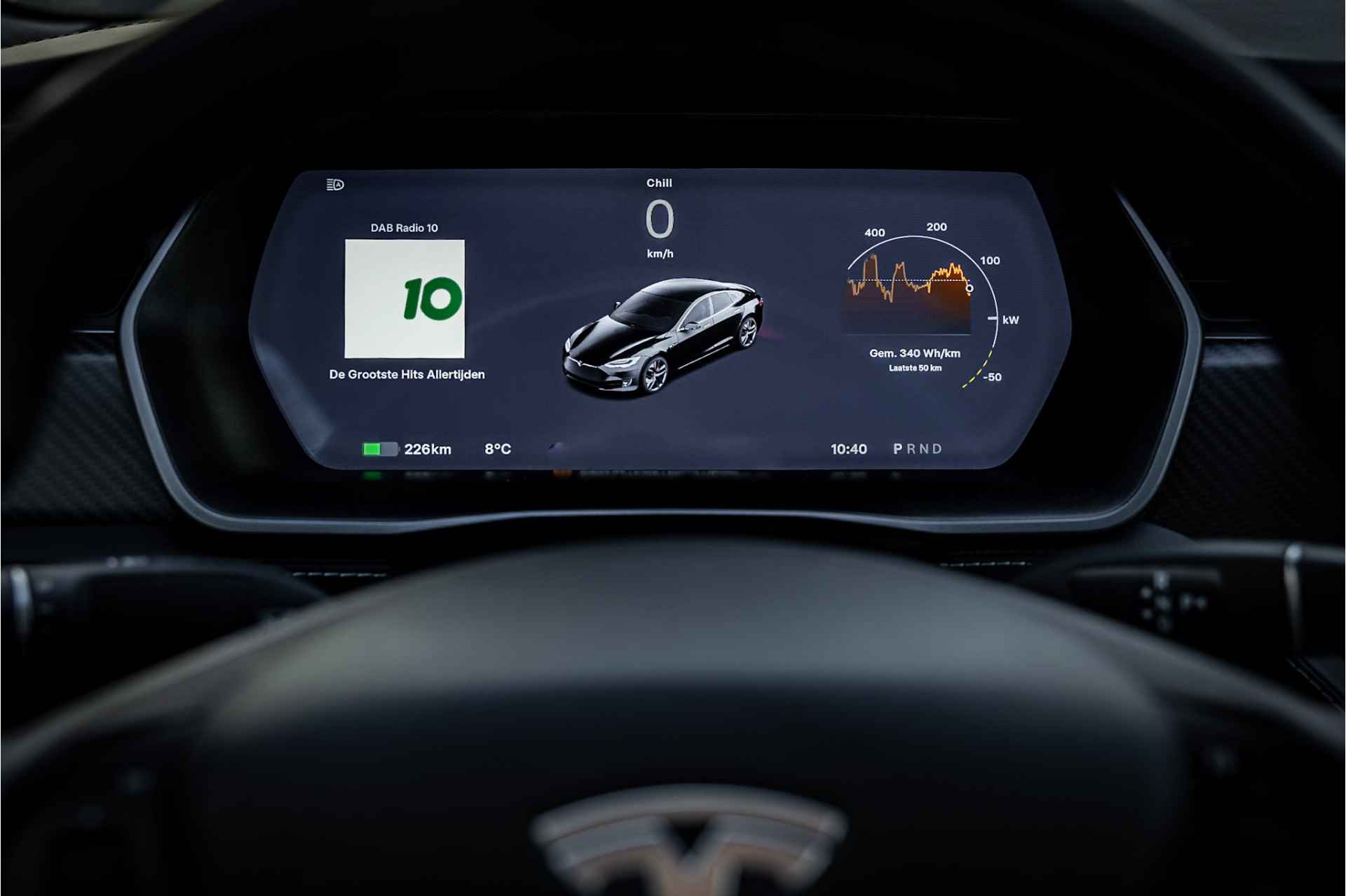 Tesla Model S P100D Performance Full Self Driving Stoelventilatie 21" Carbon - 19/28