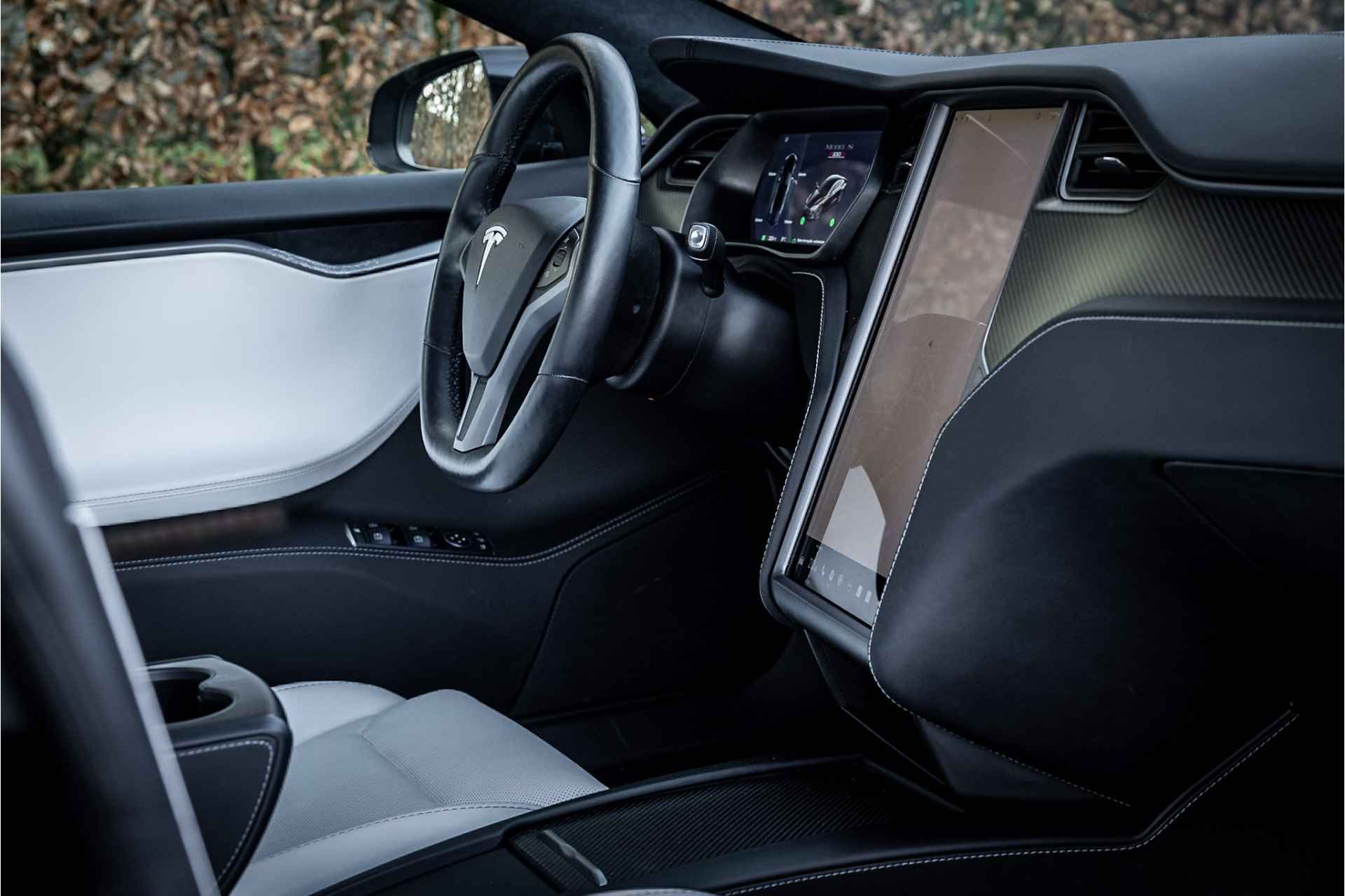 Tesla Model S P100D Performance Full Self Driving Stoelventilatie 21" Carbon - 26/28