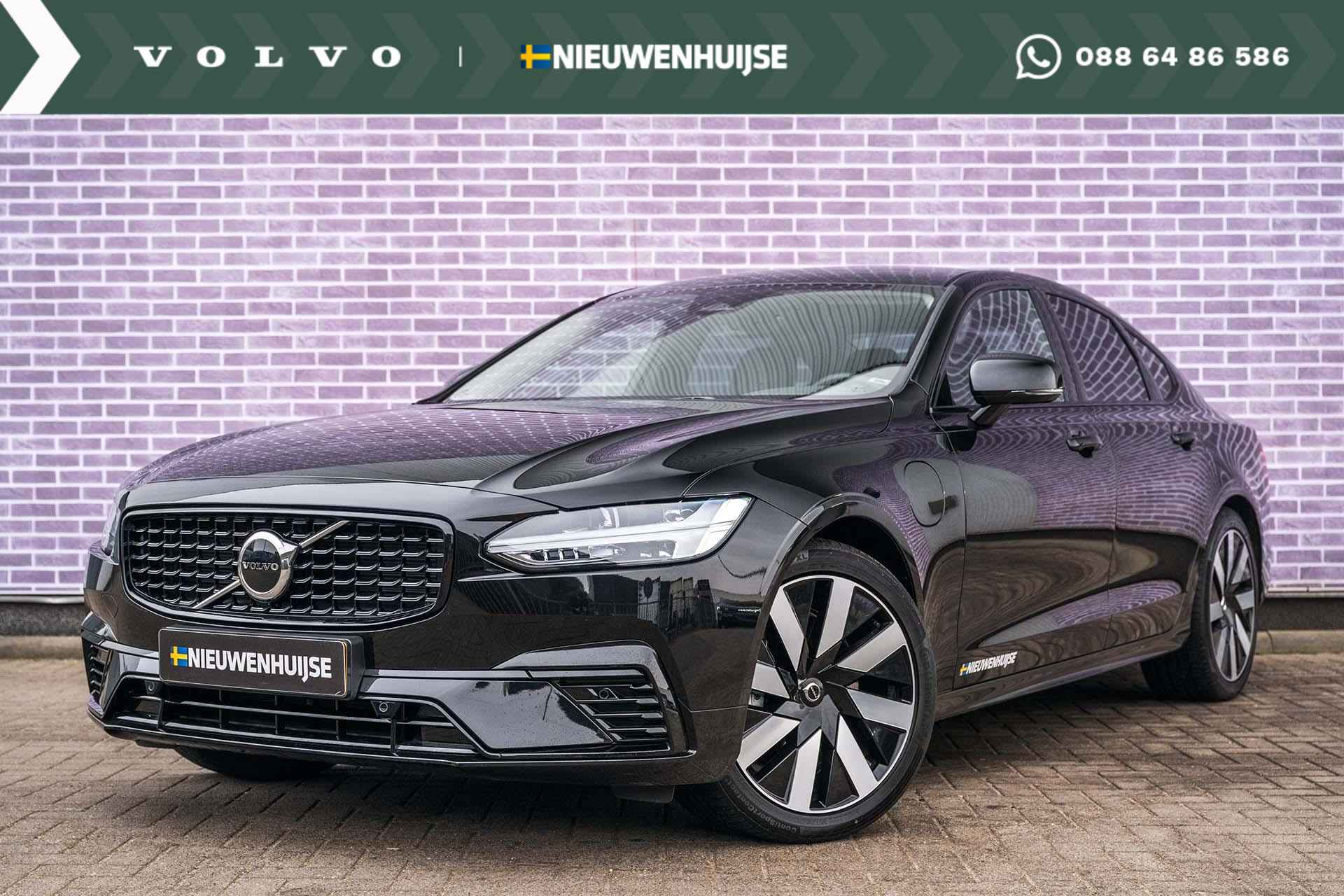 Volvo S90 T8 Plug-in hybrid AWD Plus Dark Long Range | Harman Kardon audio | Stoelventilatie | Google Maps navigatie | Adaptive Cruise control