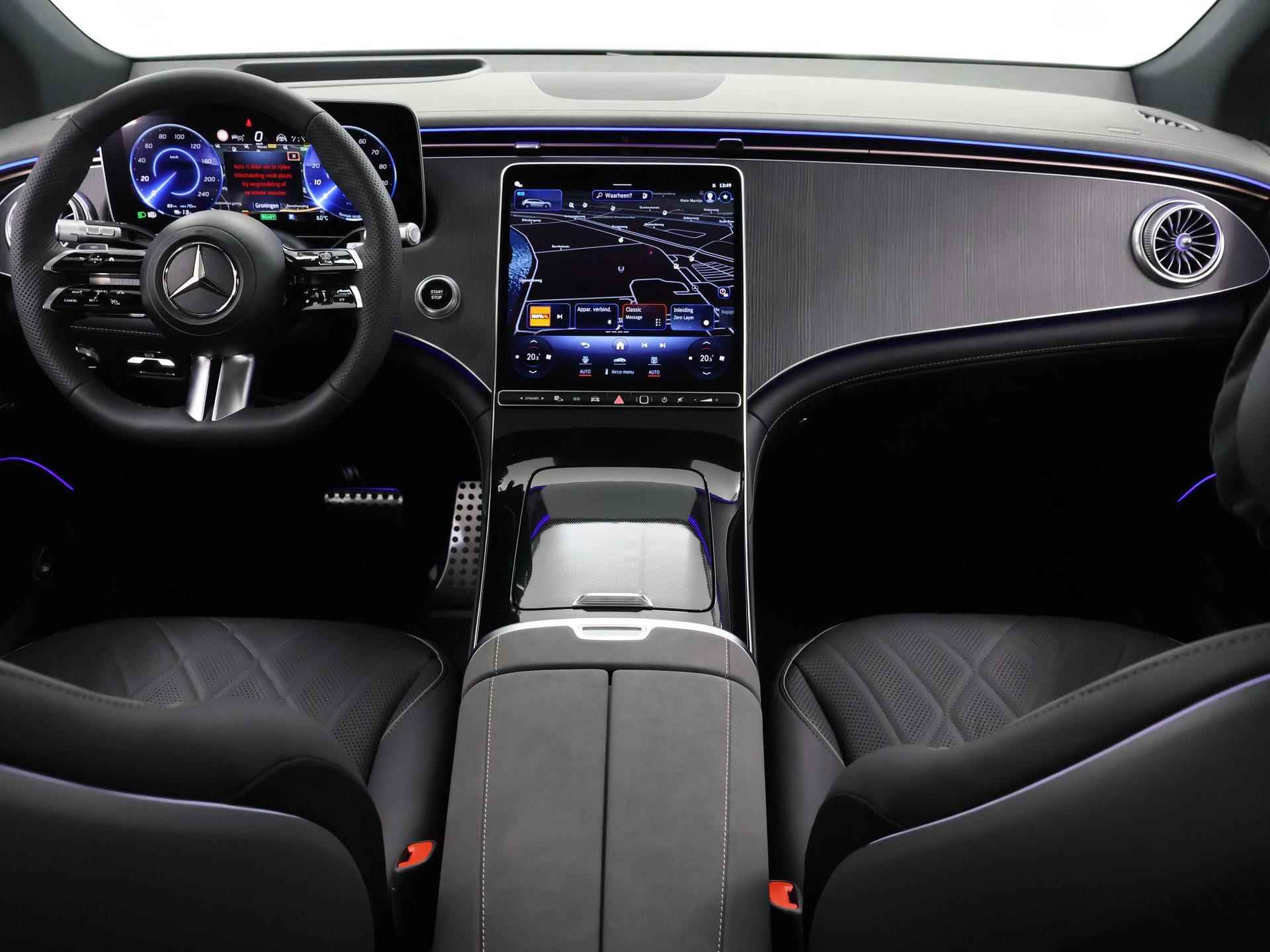 Mercedes-Benz EQS SUV 450+ 4MATIC AMG Line | Panorama-schuifdak | Trekhaak | 360* camera | Memory pakket | Stoelverwarming + ventilatie | Sfeerverlichting - 11/51