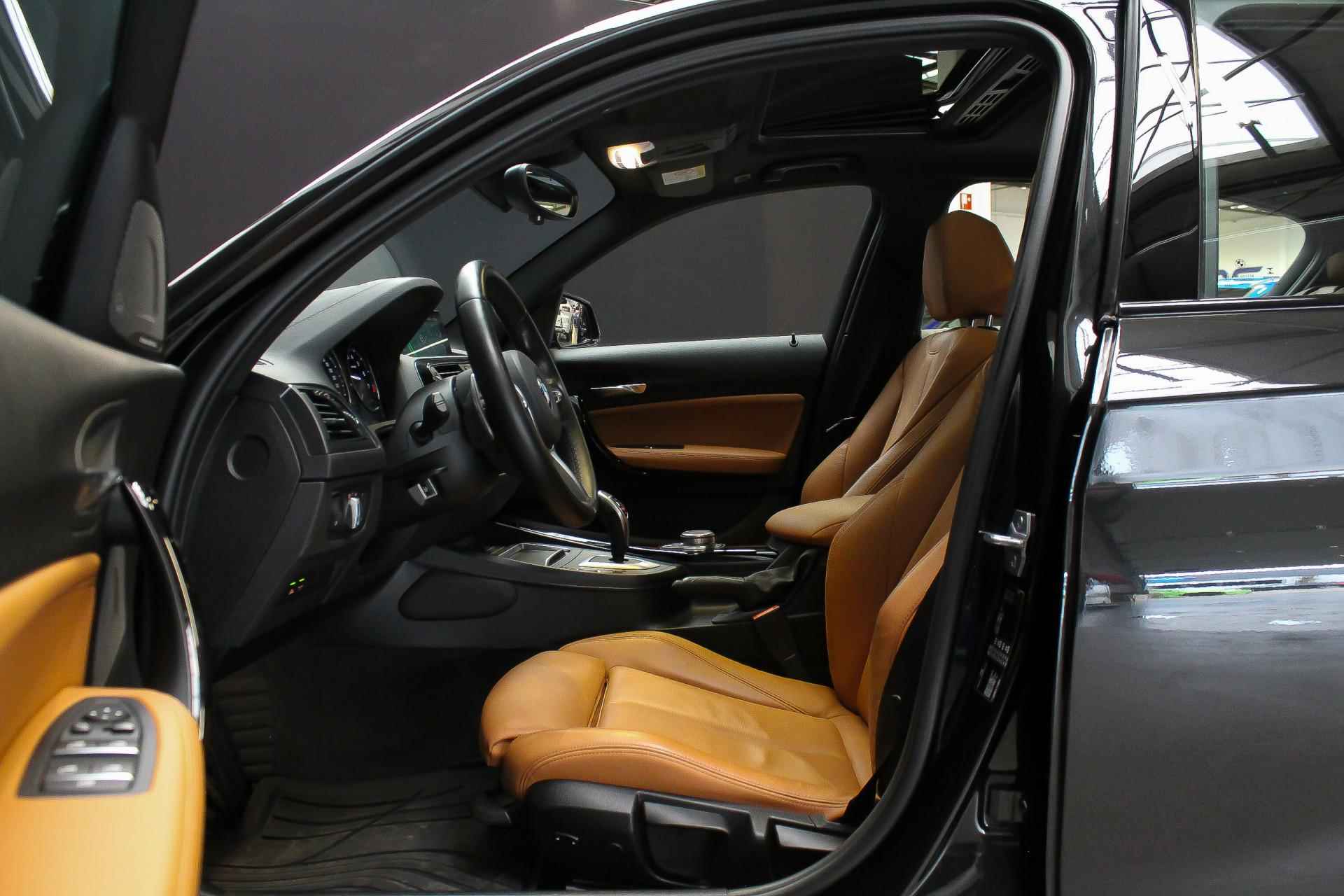 BMW 1-serie M140i 400pk High Executive automaat |schuifdak|Harman Kardon|vol leder cognac|adaptief onderstel| - 32/38