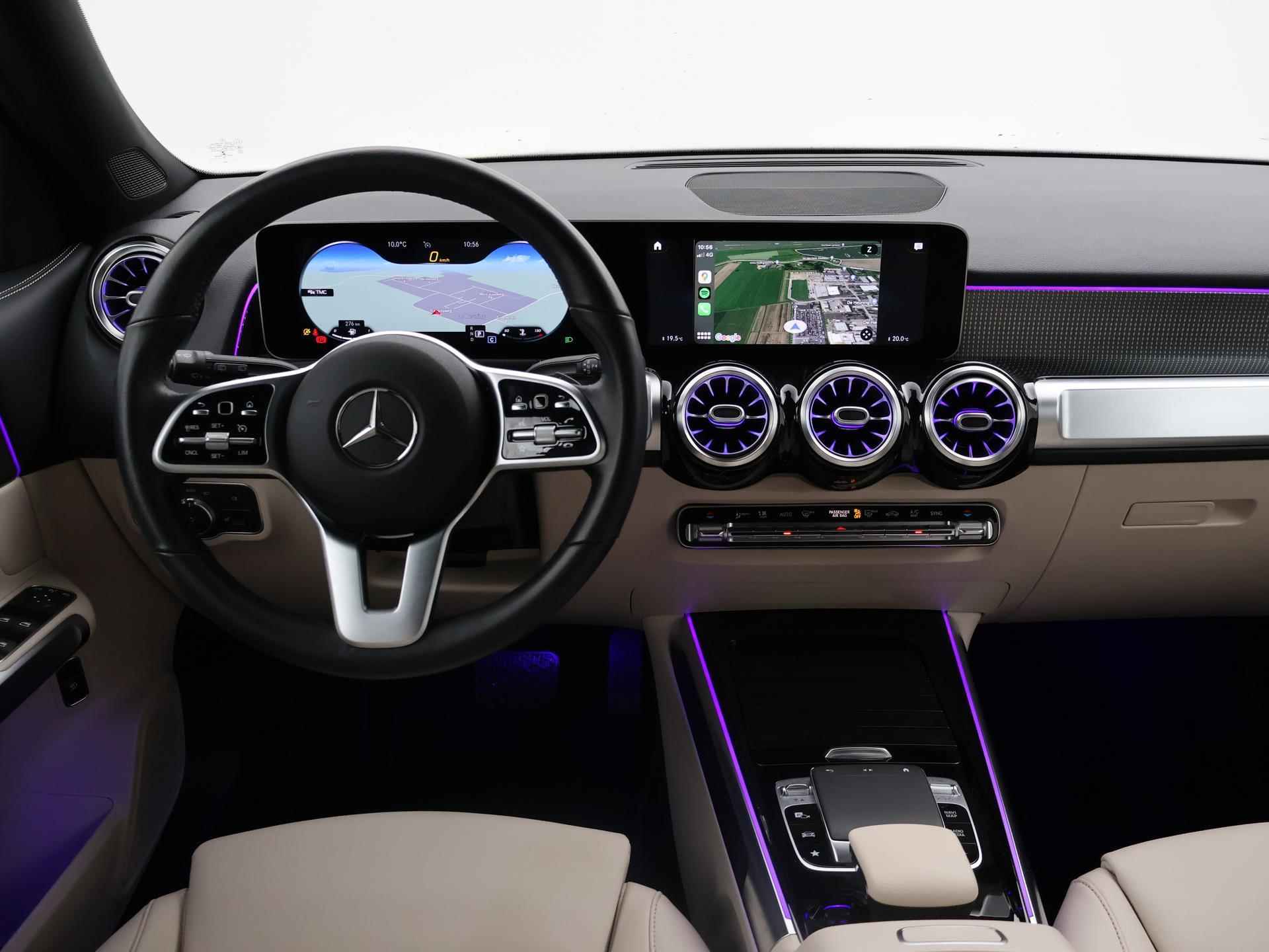 Mercedes-Benz GLB 200 164 PK AUT. BUSINESS SOLUTION LUXURY + WEGK. TREKHAAK / SFEERVERLICHTING / LEDER - 4/50