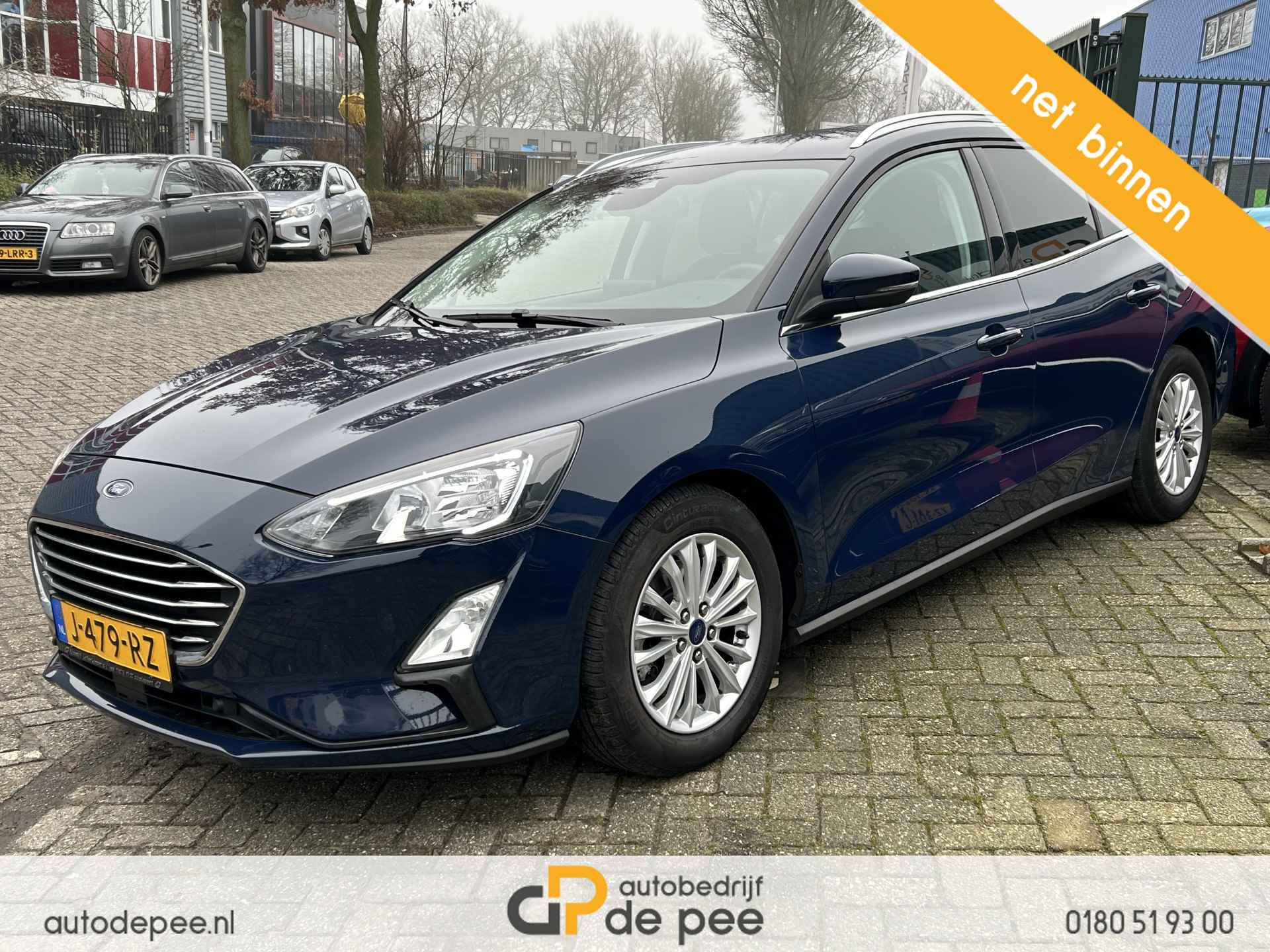 Ford FOCUS Wagon 1.0 EcoBoost Titanium X Business GARANTIE/AUTOMAAT/CARPLAY/CLIMA/CRUISE/NAVI/CAMERA/LICHTMETAAL rijklaarprijs! - 2/17