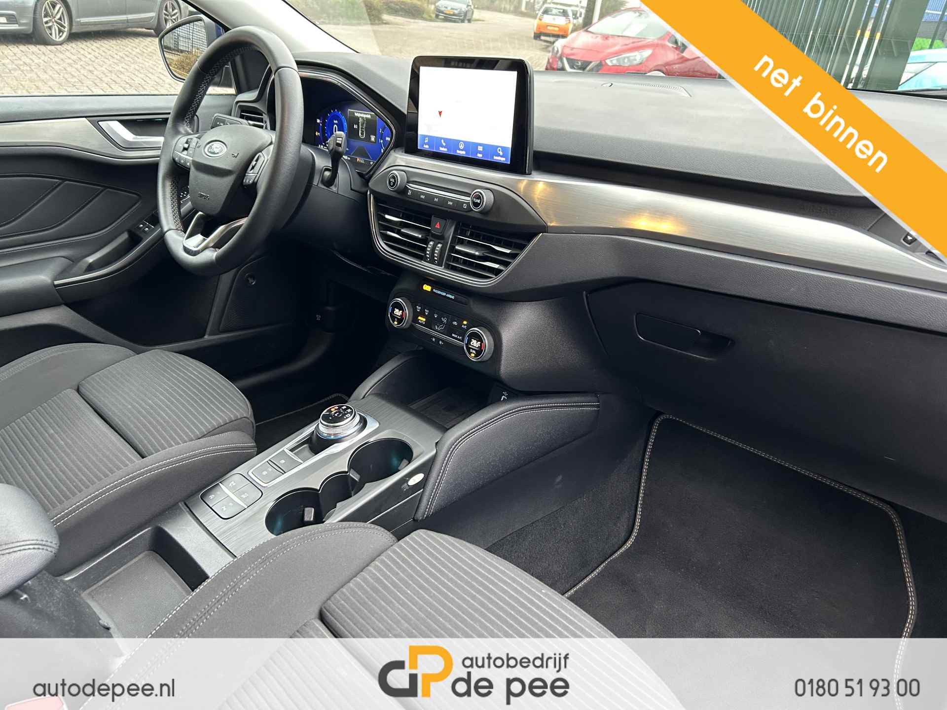 Ford FOCUS Wagon 1.0 EcoBoost Titanium X Business GARANTIE/AUTOMAAT/CARPLAY/CLIMA/CRUISE/NAVI/CAMERA/LICHTMETAAL rijklaarprijs! - 8/17