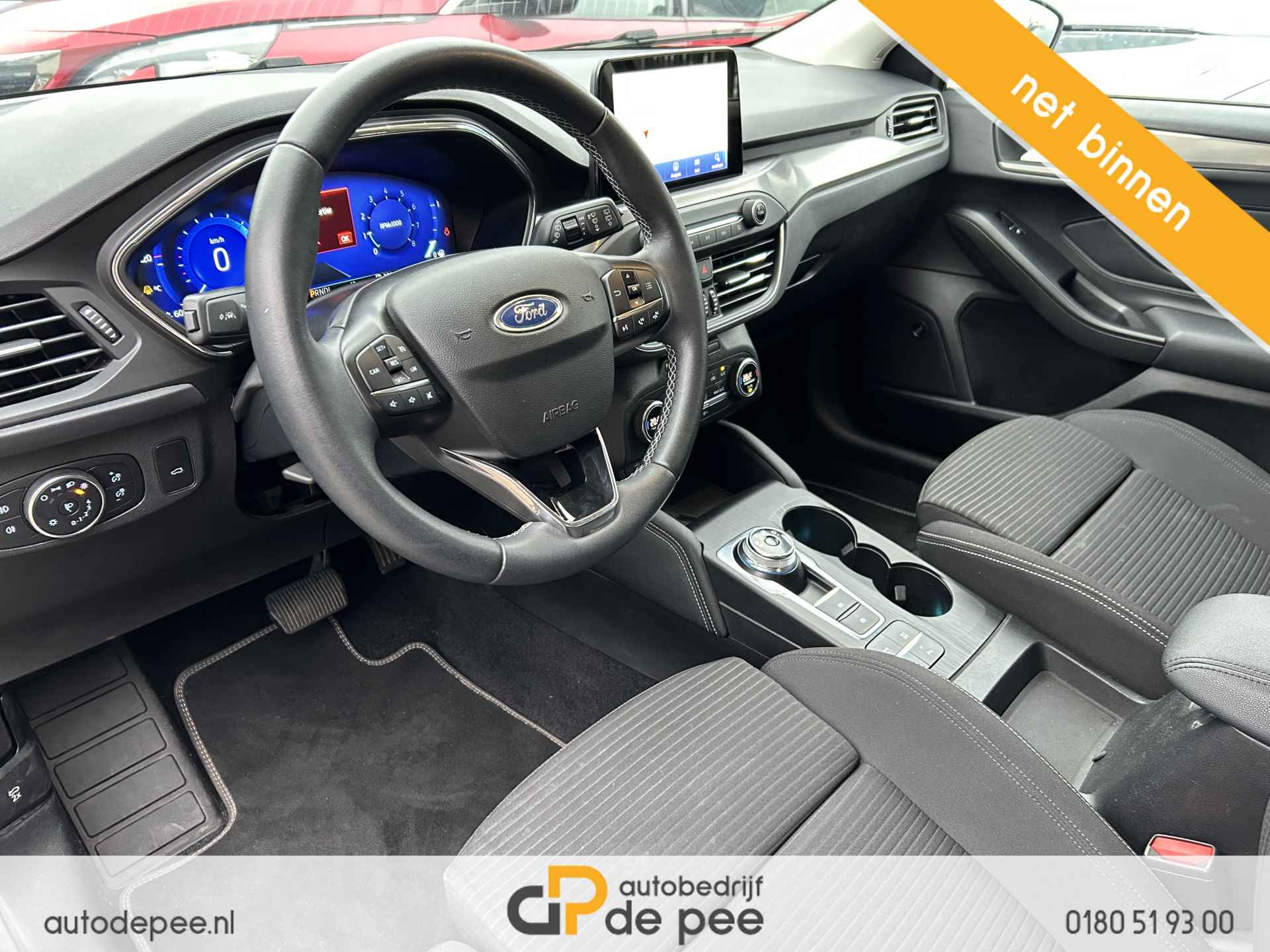 Ford FOCUS Wagon 1.0 EcoBoost Titanium X Business GARANTIE/AUTOMAAT/CARPLAY/CLIMA/CRUISE/NAVI/CAMERA/LICHTMETAAL rijklaarprijs! - 10/17