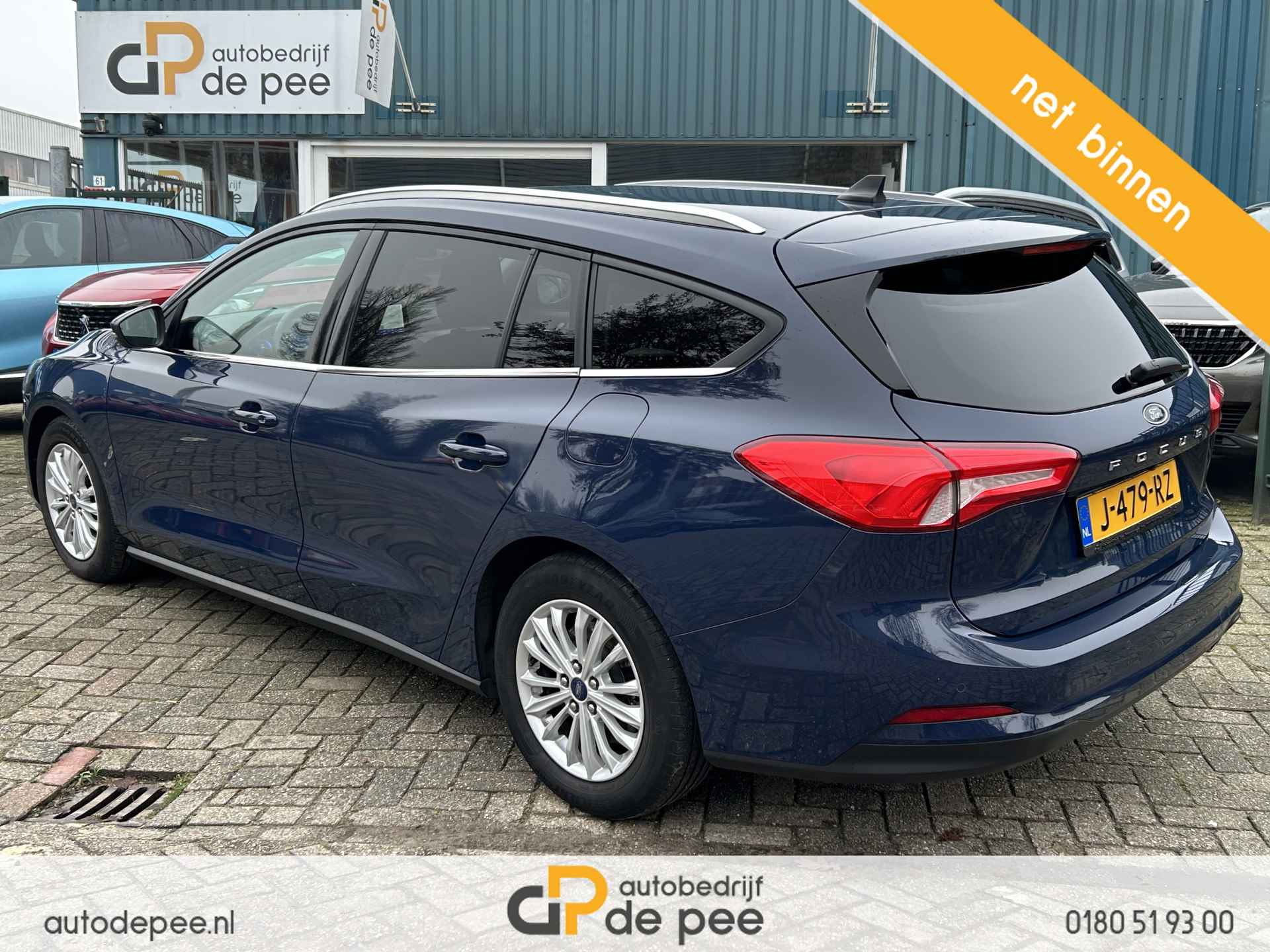 Ford FOCUS Wagon 1.0 EcoBoost Titanium X Business GARANTIE/AUTOMAAT/CARPLAY/CLIMA/CRUISE/NAVI/CAMERA/LICHTMETAAL rijklaarprijs! - 15/17