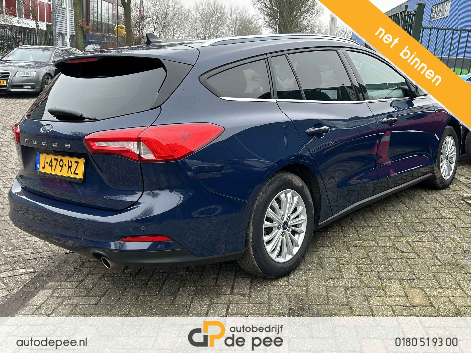 Ford FOCUS Wagon 1.0 EcoBoost Titanium X Business GARANTIE/AUTOMAAT/CARPLAY/CLIMA/CRUISE/NAVI/CAMERA/LICHTMETAAL rijklaarprijs! - 16/17