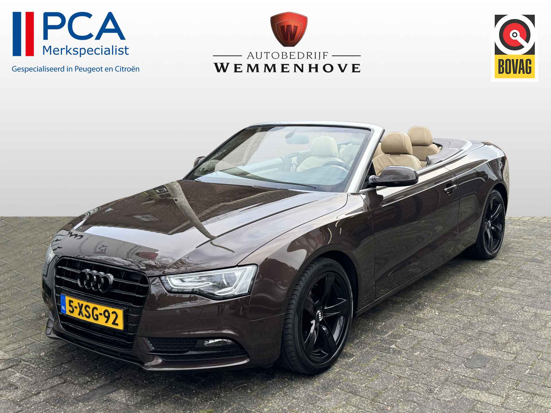 Audi A5 Cabriolet 1.8 TFSI Pro Line Airco/Automaat/Leer/Stoelverw./Cabriolet - 1/47