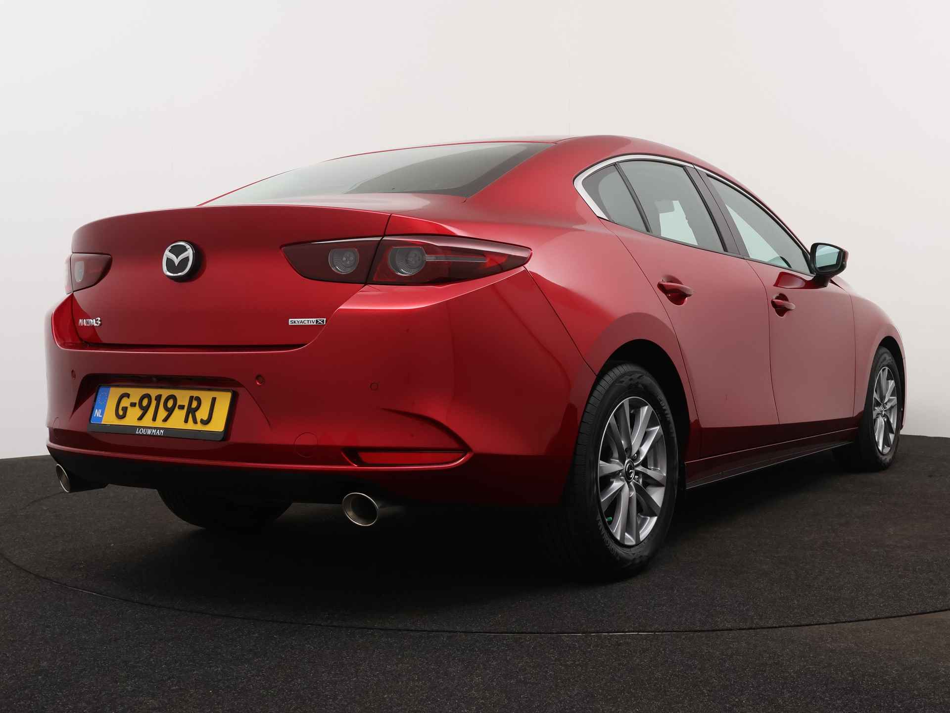 Mazda 3 2.0 e-SkyActiv-X M Hybrid 180 Comfort met Bose | Navigatie | Adaptive Cruise Control | Achteruitrijcamera | Climate Control | Stoelverwarming | Parkeersensoren | - 3/42