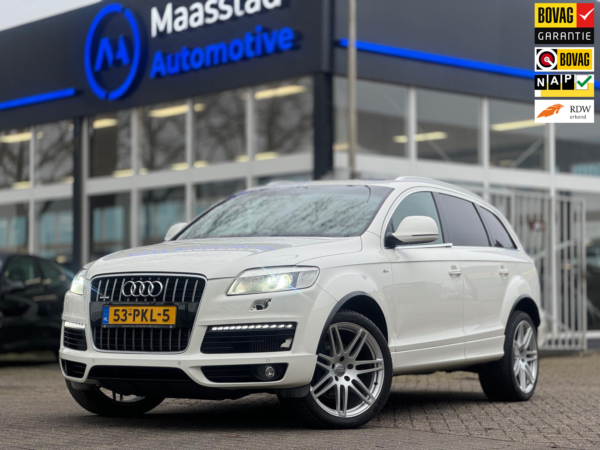 Audi Q7 3.0 TDI quattro 5+2|S-line|Stoel VW|7persoons|Pano|Cruise|Parkeersensoren|Elektrische stoelen|