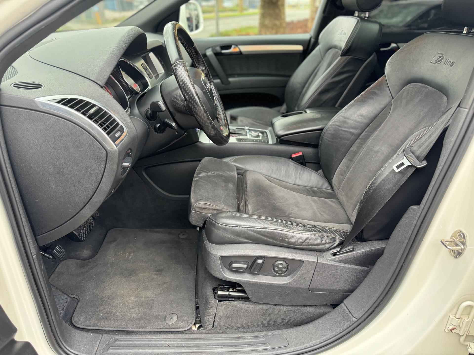 Audi Q7 3.0 TDI quattro 5+2|S-line|Stoel VW|7persoons|Pano|Cruise|Parkeersensoren|Elektrische stoelen| - 12/49