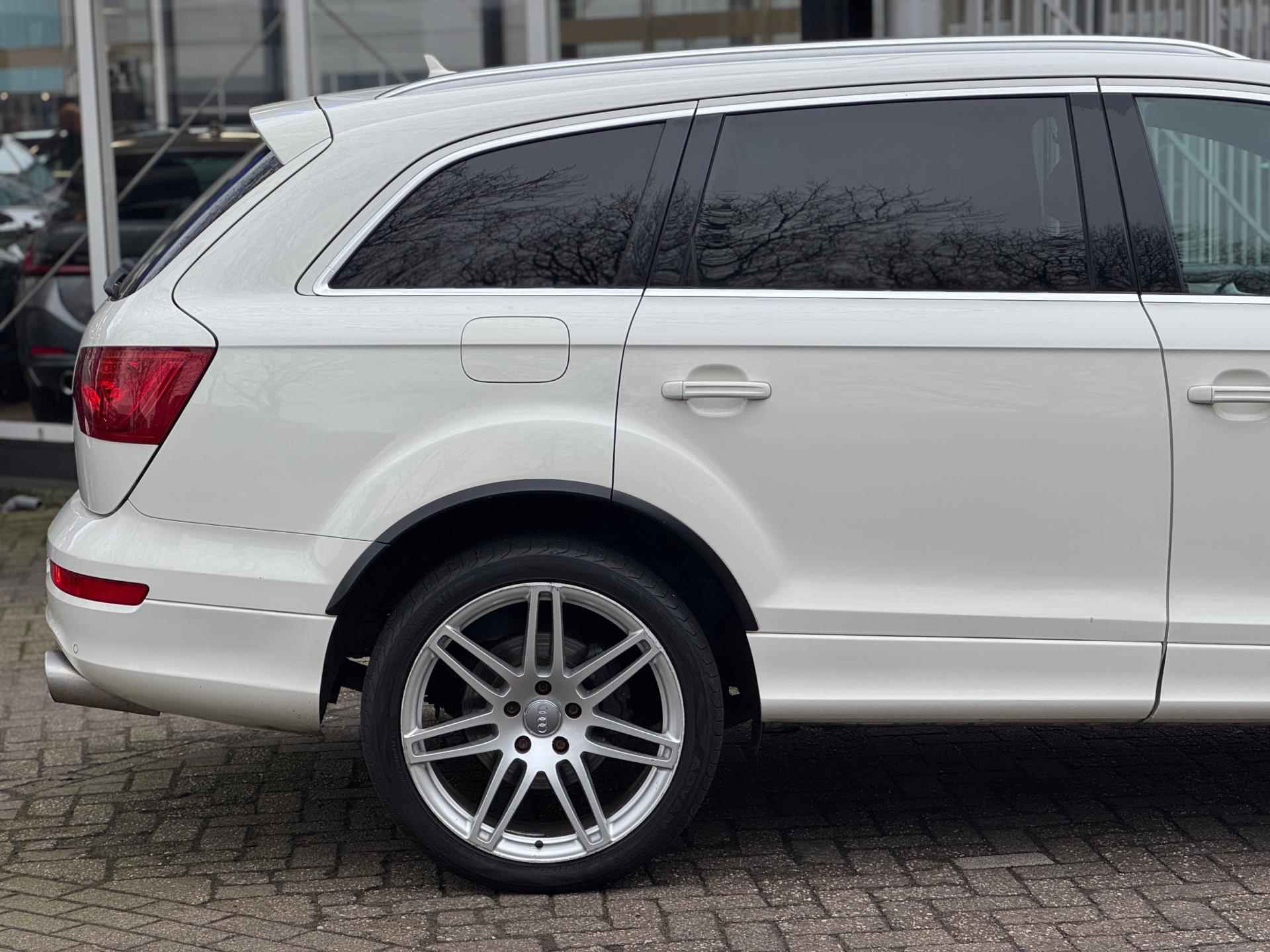 Audi Q7 3.0 TDI quattro 5+2|S-line|Stoel VW|7persoons|Pano|Cruise|Parkeersensoren|Elektrische stoelen| - 46/49