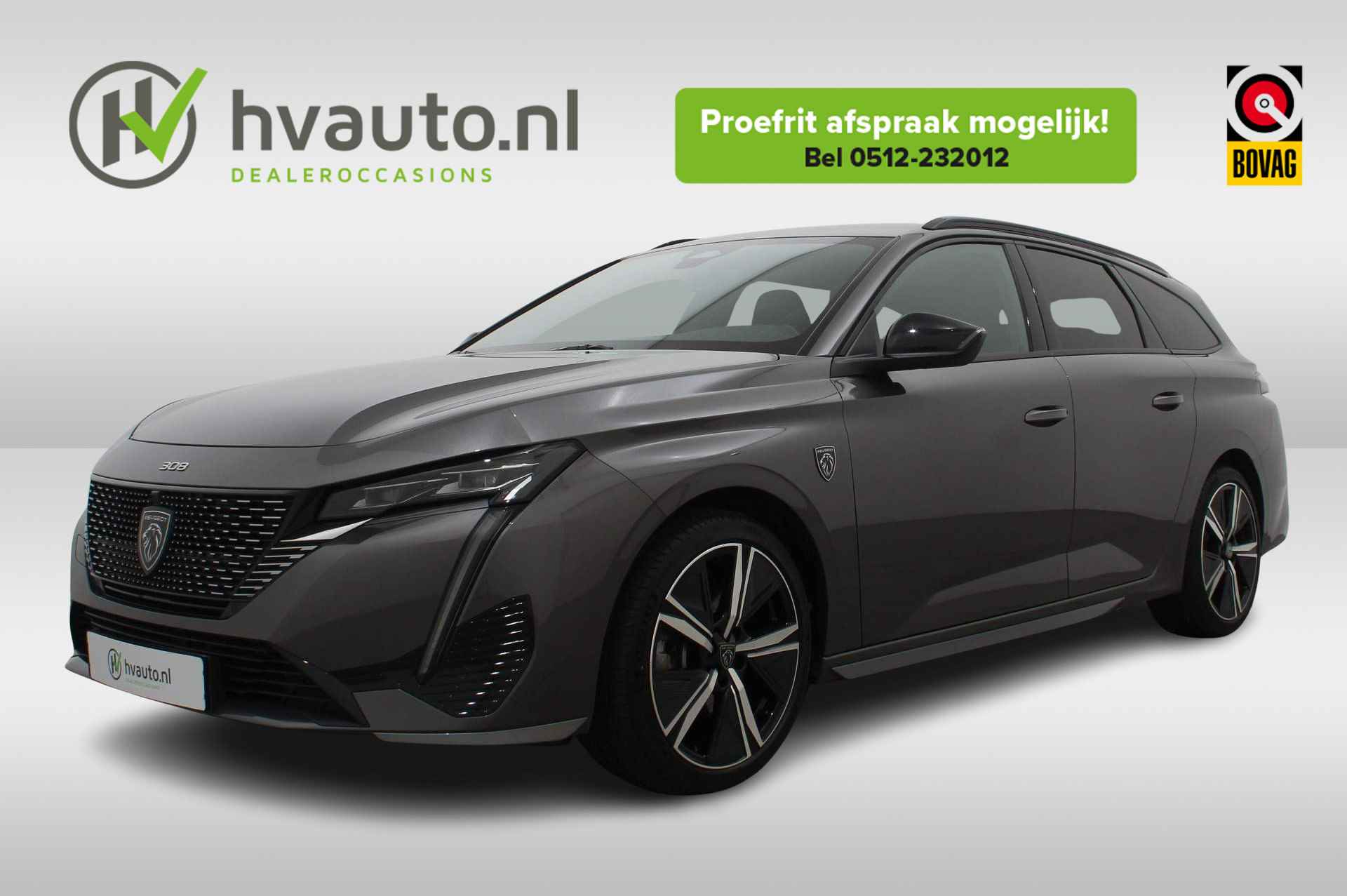 Peugeot 308 SW 1.2 PURETECH GT EAT8 | Navi | LED Matrix | 18 inch LM-velgen - 1/56