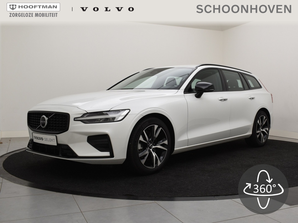 Volvo V60 B4 AUT(7) PLUS DARK LEDER 18INCH ACC BLIS TREKHAAK GOOGLE MAPS