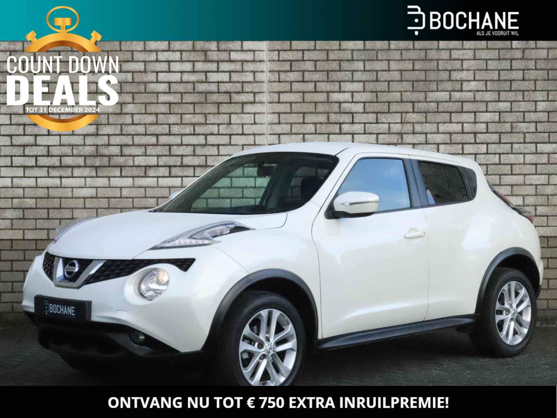 Nissan Juke 1.2 DIG-T 115 Acenta | Navigatie | Achteruitrijcamera - 1/32